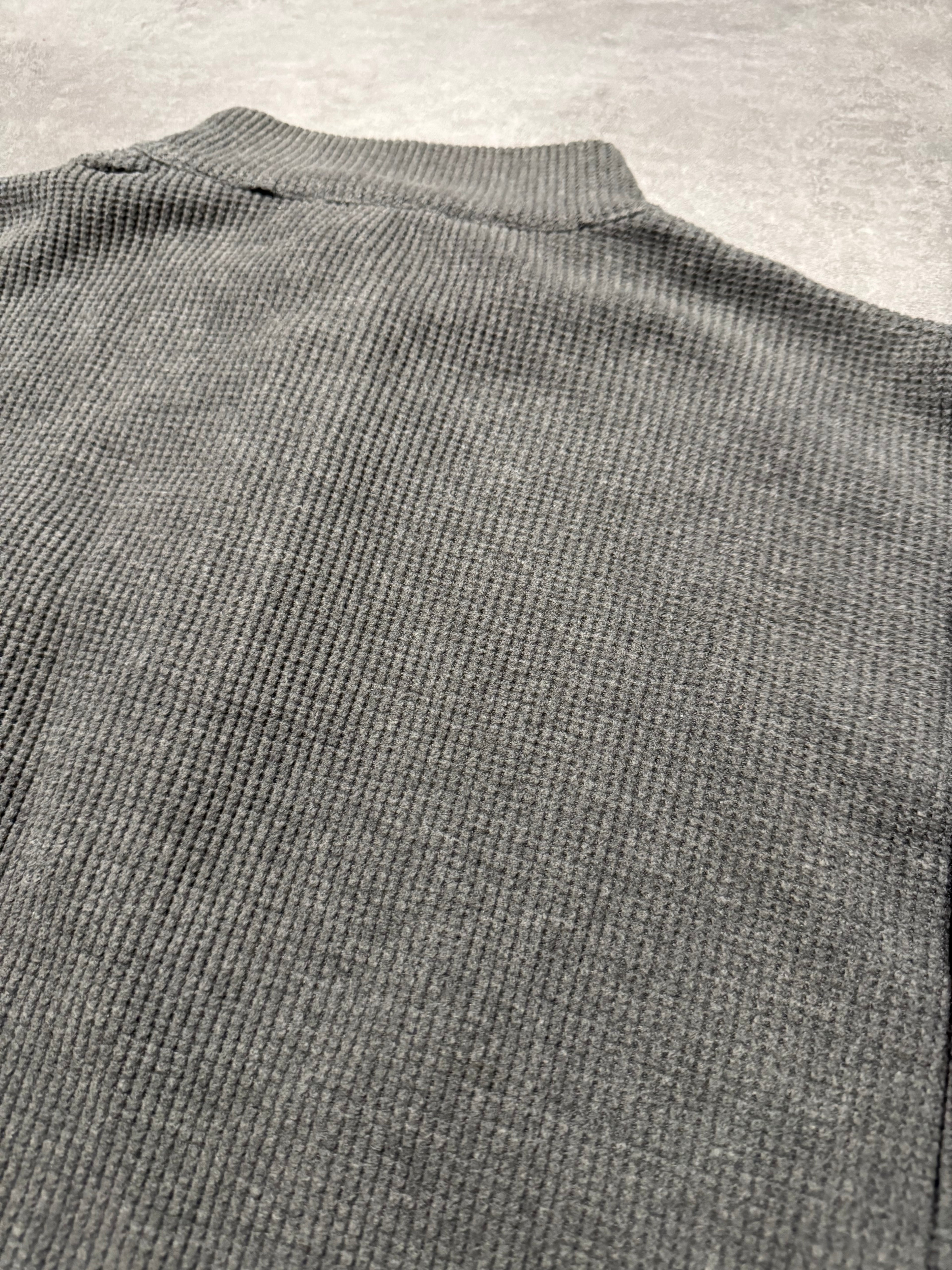 1990s Giorgio Armani Grey Buttoned Longsleeves