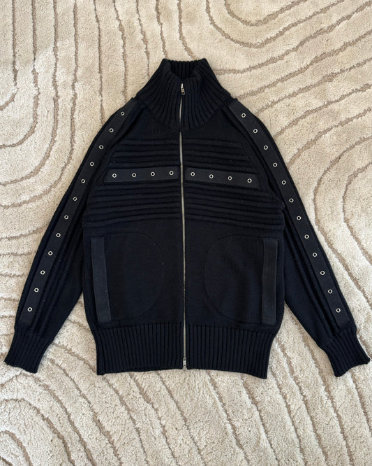 Daniele Alessandrini Bondage Army Wool Zip-Up (S)