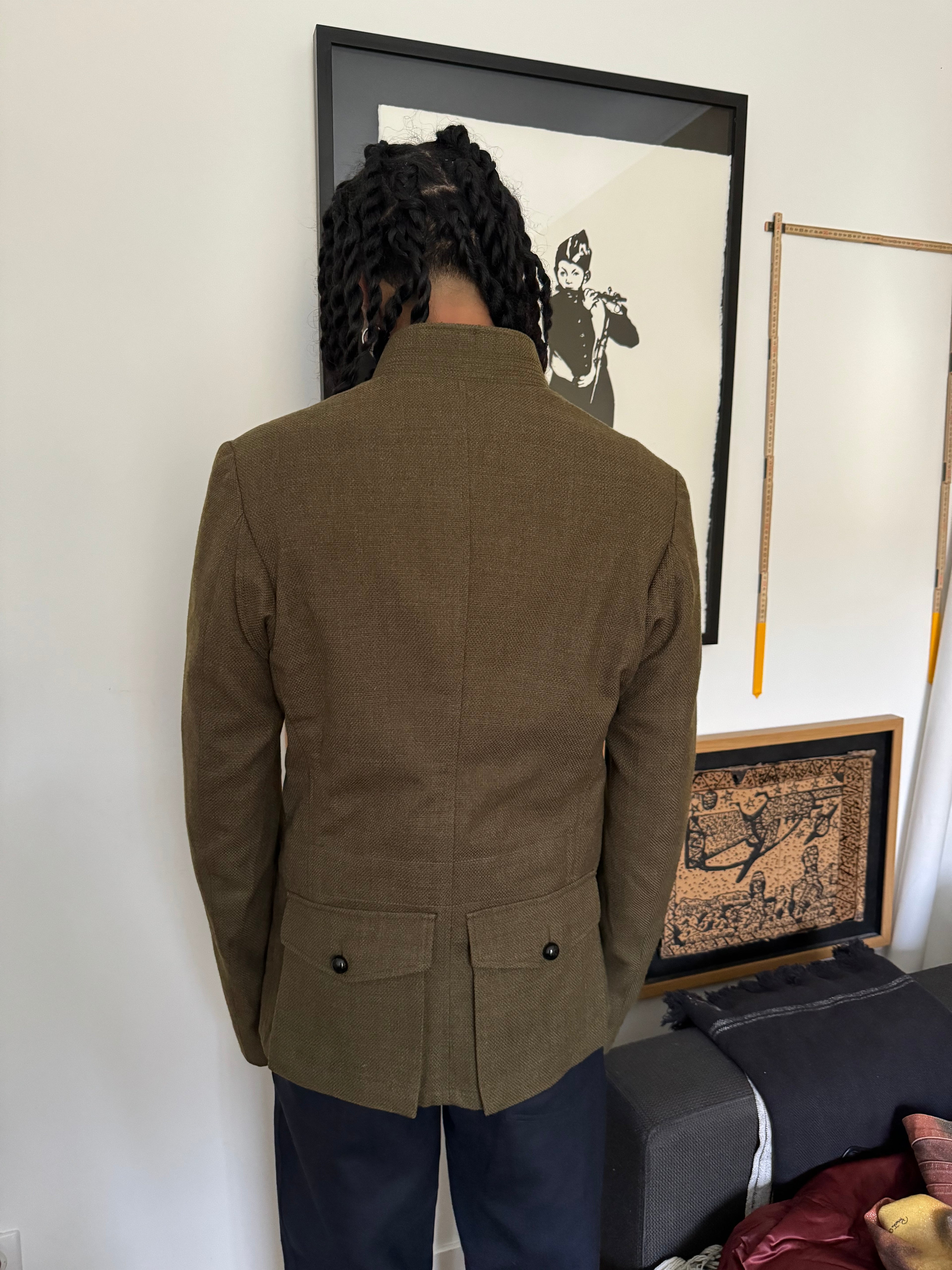 AW2006 Balenciaga Army Tailored Premium Mao Jacket