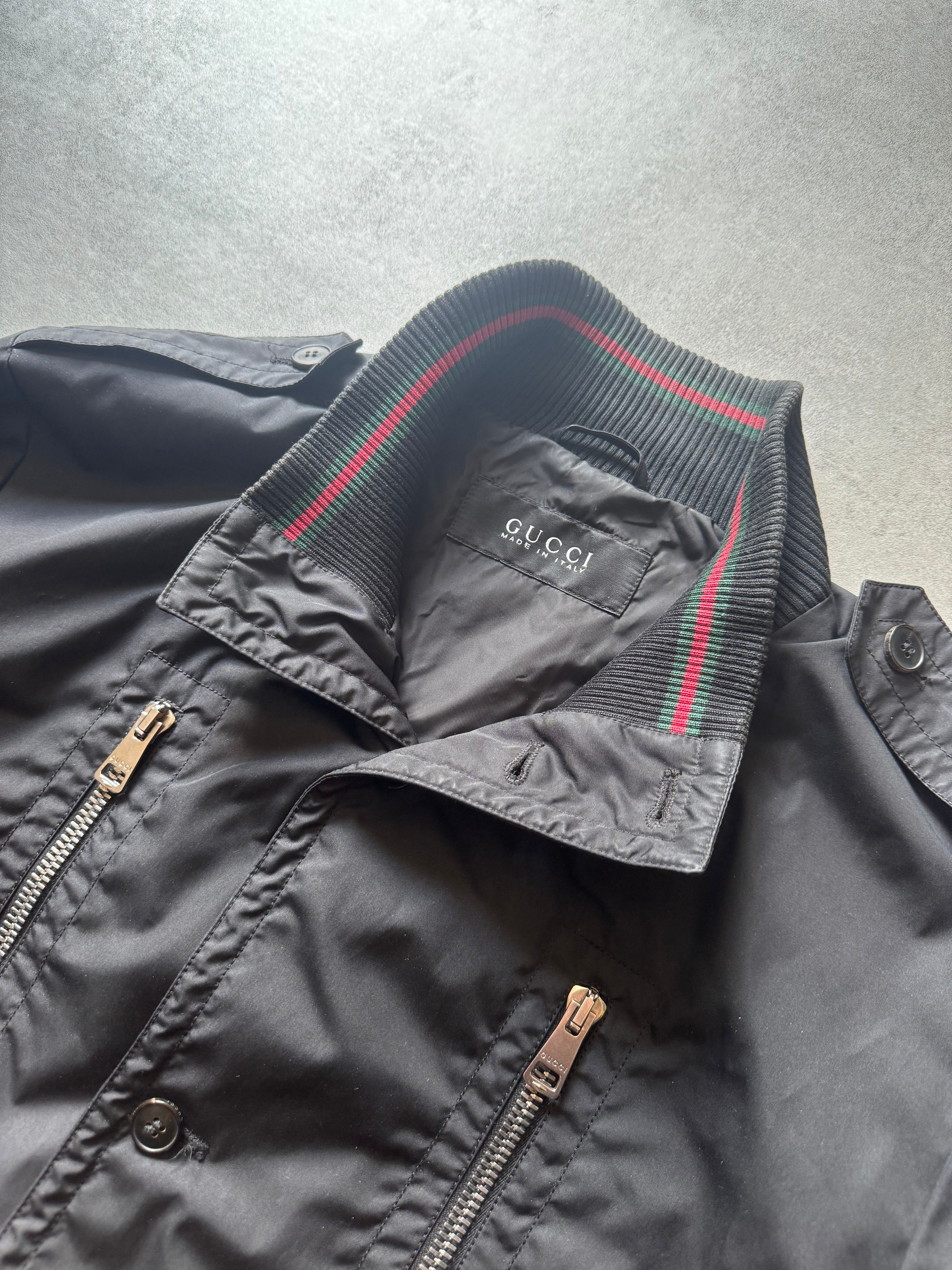 AW2009 Gucci Madonna Black Light Jacket (L) - 6