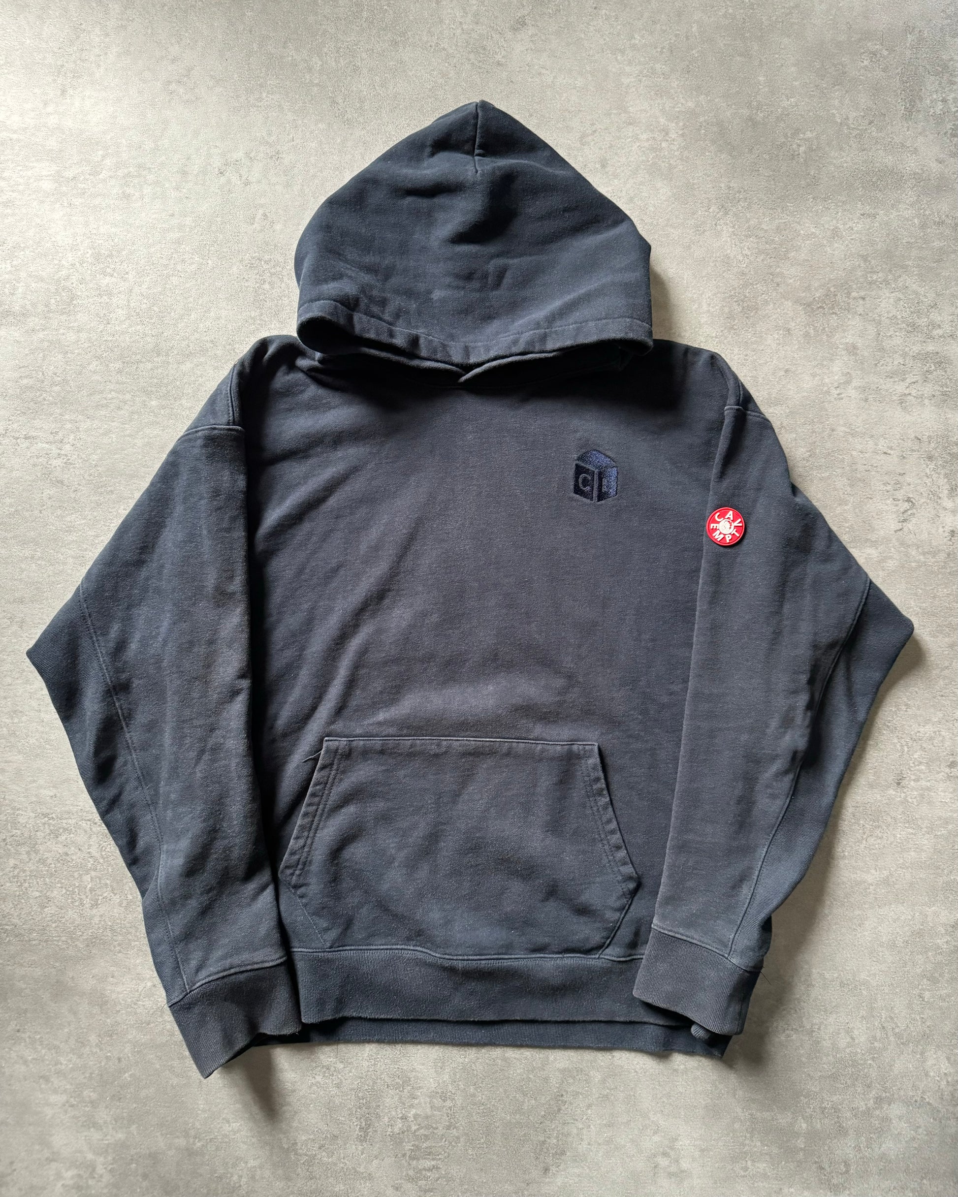 Cav Empt Propaganda Navy Hoodie  (M) - 1