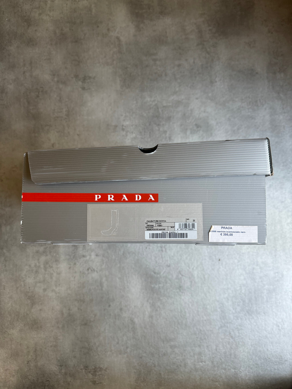 2000s Prada Black Biker Leather Moto Boots (41) - 10