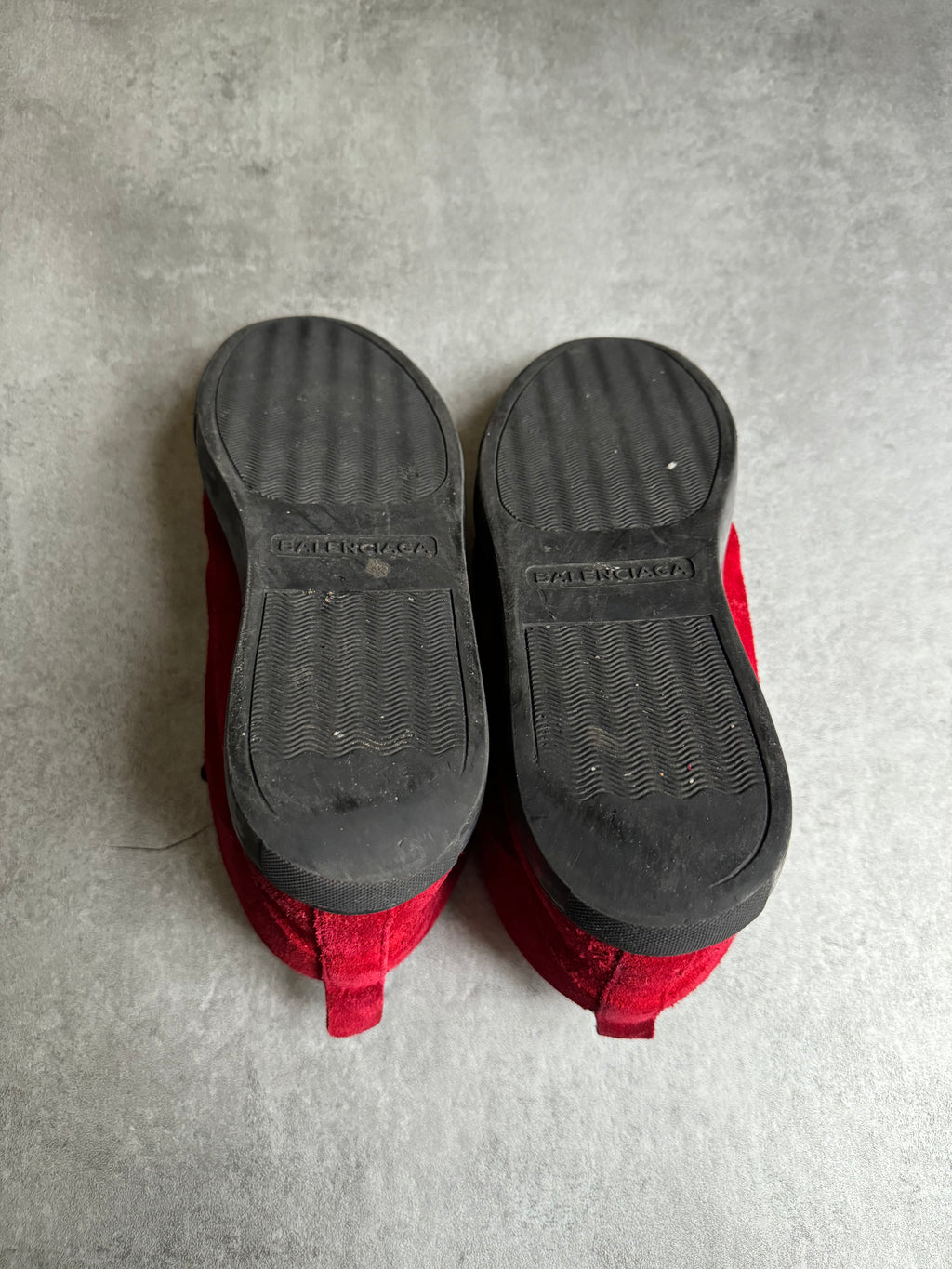 Balenciaga Arena High Red Suede Leather Black Sole (42,5) - 6