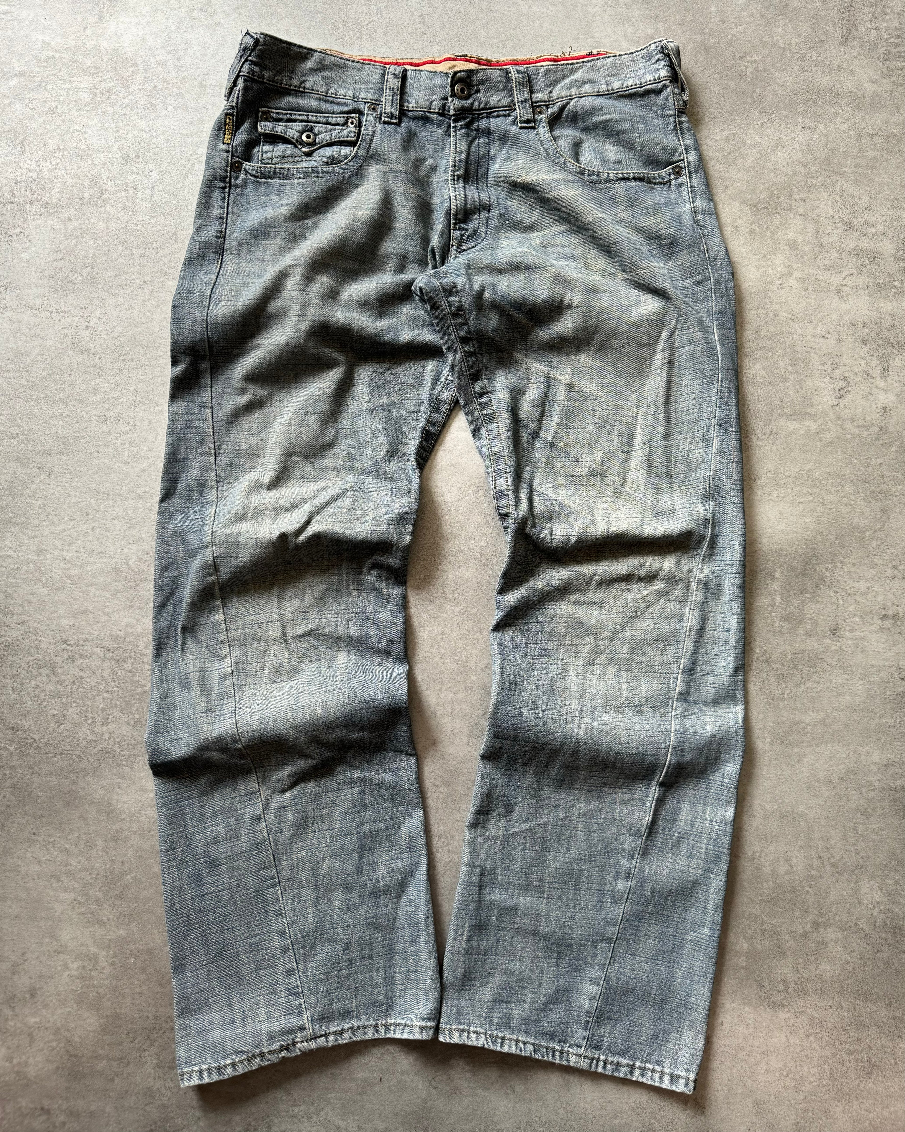 2000s Armani Relaxed Large Straight Jeans (XL) - 1