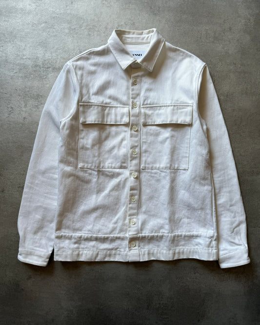 SS2020 Sunnei White Thick Summer Shirt (S) - 1