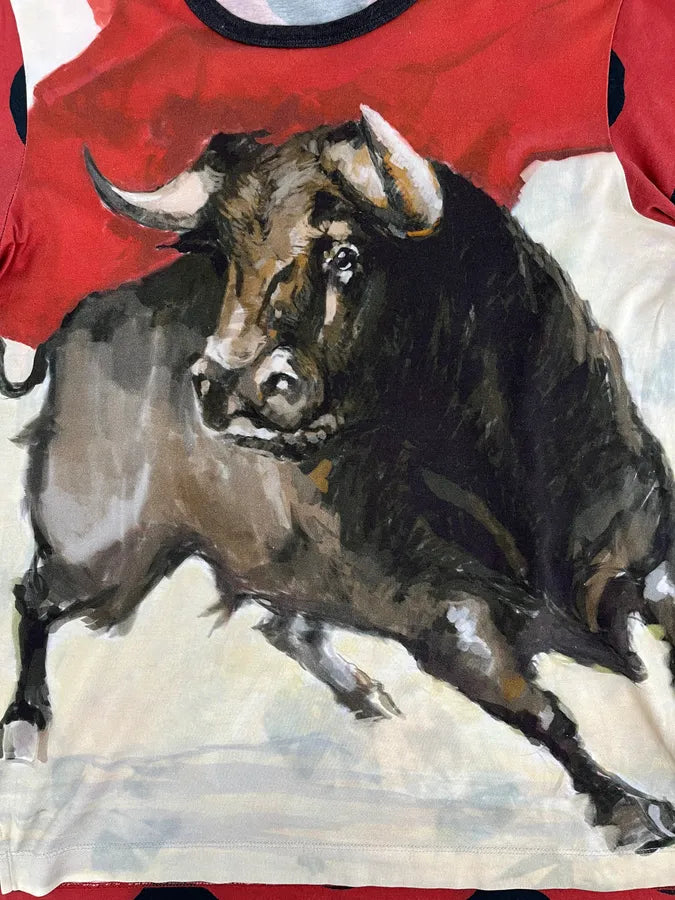 SS2015 Dolce & Gabbana Red Bull Corrida T-Shirt gSwepMW 7