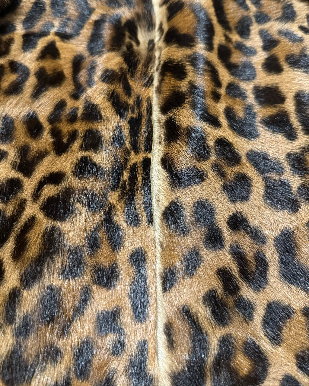 Dolce & Gabbana Leopard Fur Leather Buttoned Jacket (XS) - 6