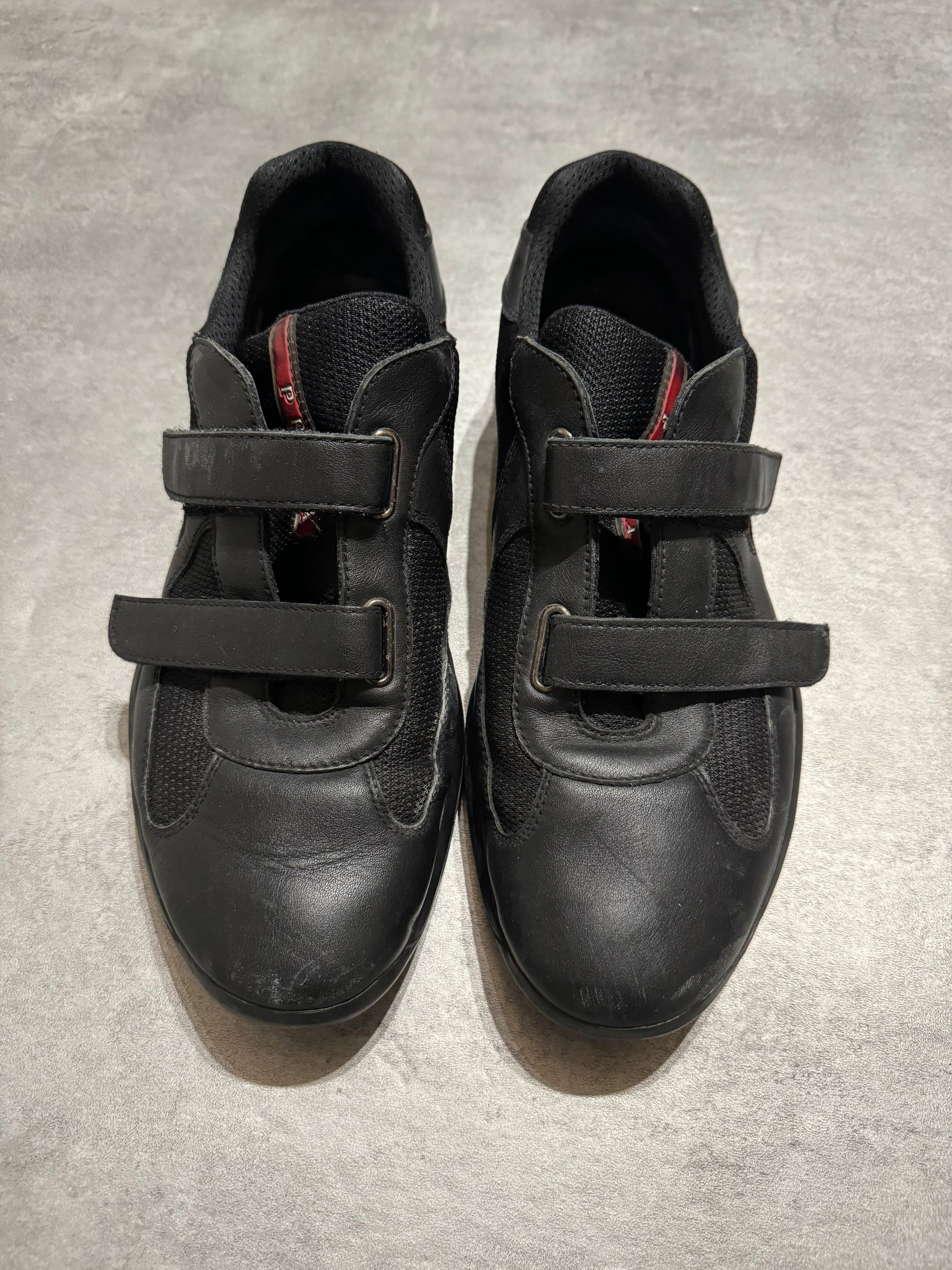 Prada America's Cup Scratch Black Leather (46,5) - 8