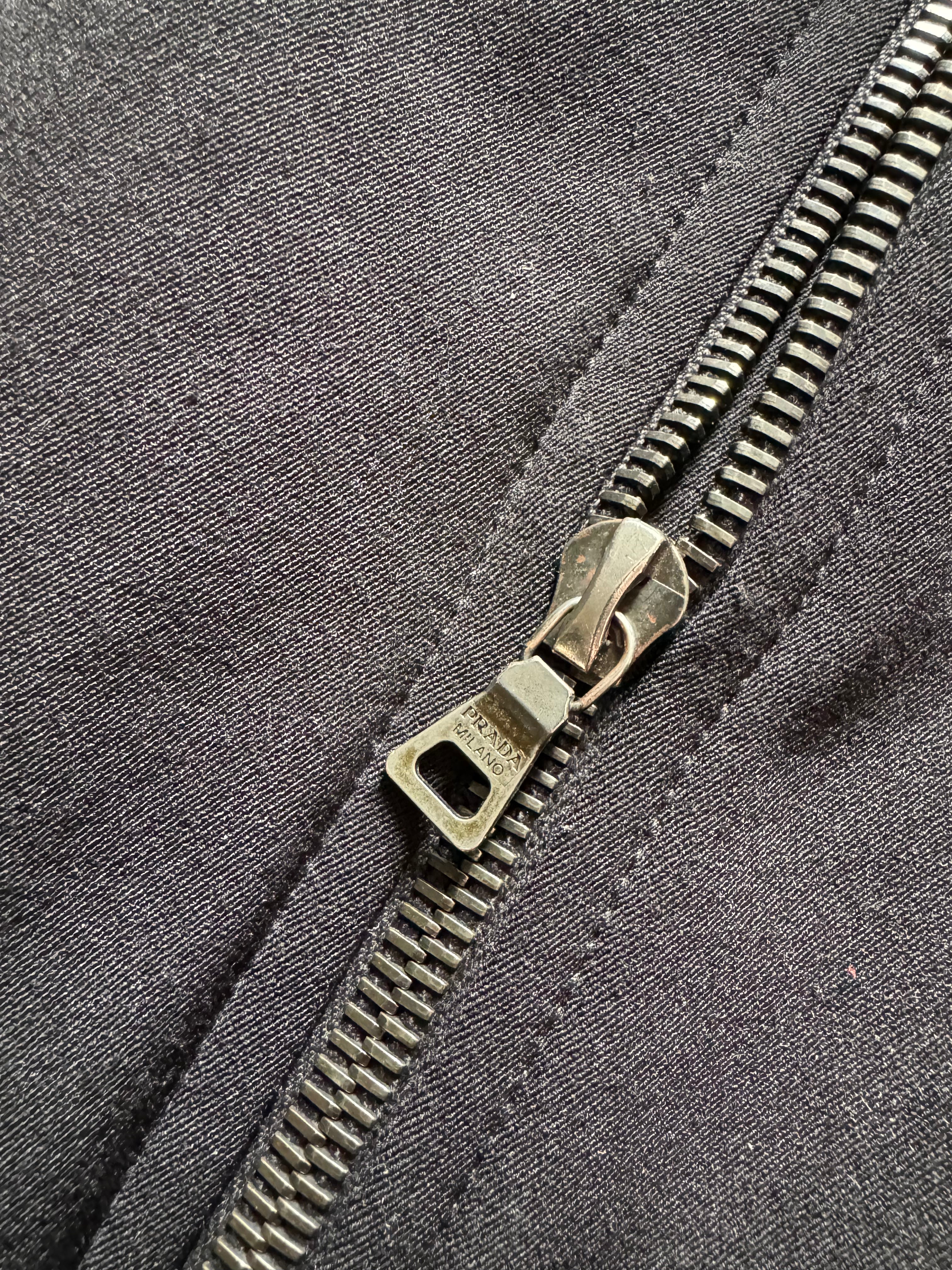 2000s Prada Black Minimalist Pure Jacket (M) - 6
