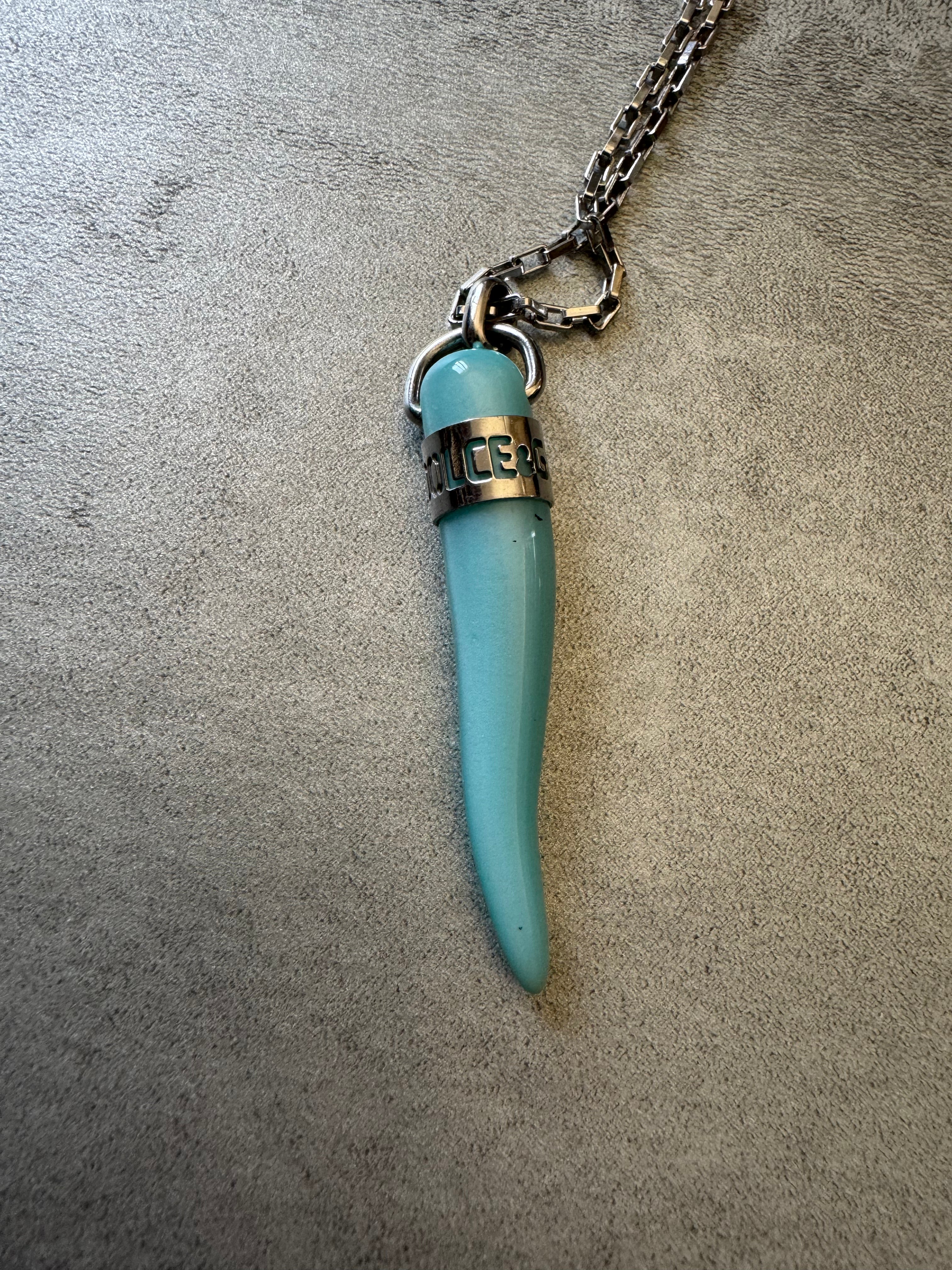 Dolce & Gabbana Art Teeth Pendant Necklace (OS) - 3
