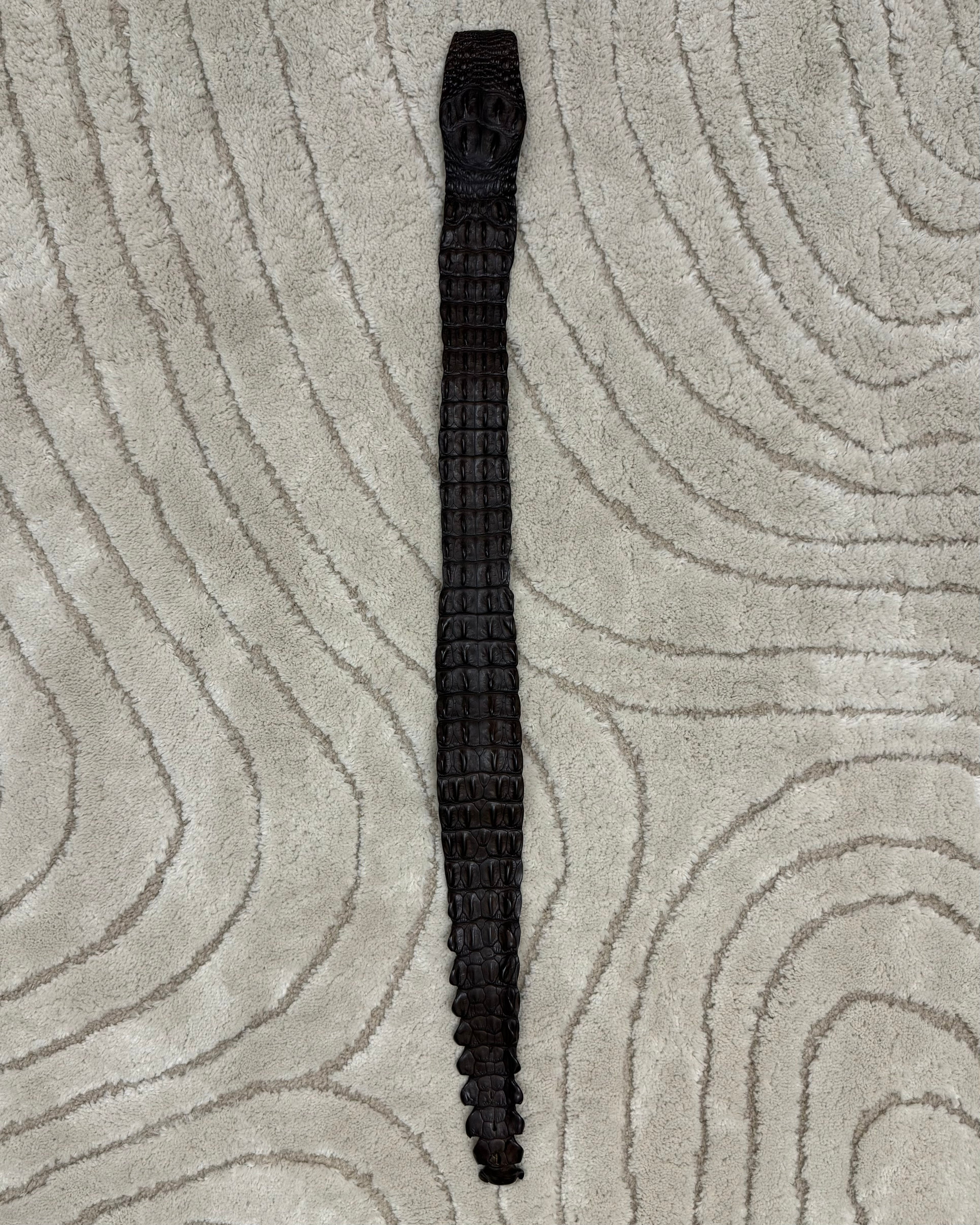 SS2005 Roberto Cavalli Crocodile Leather Belt