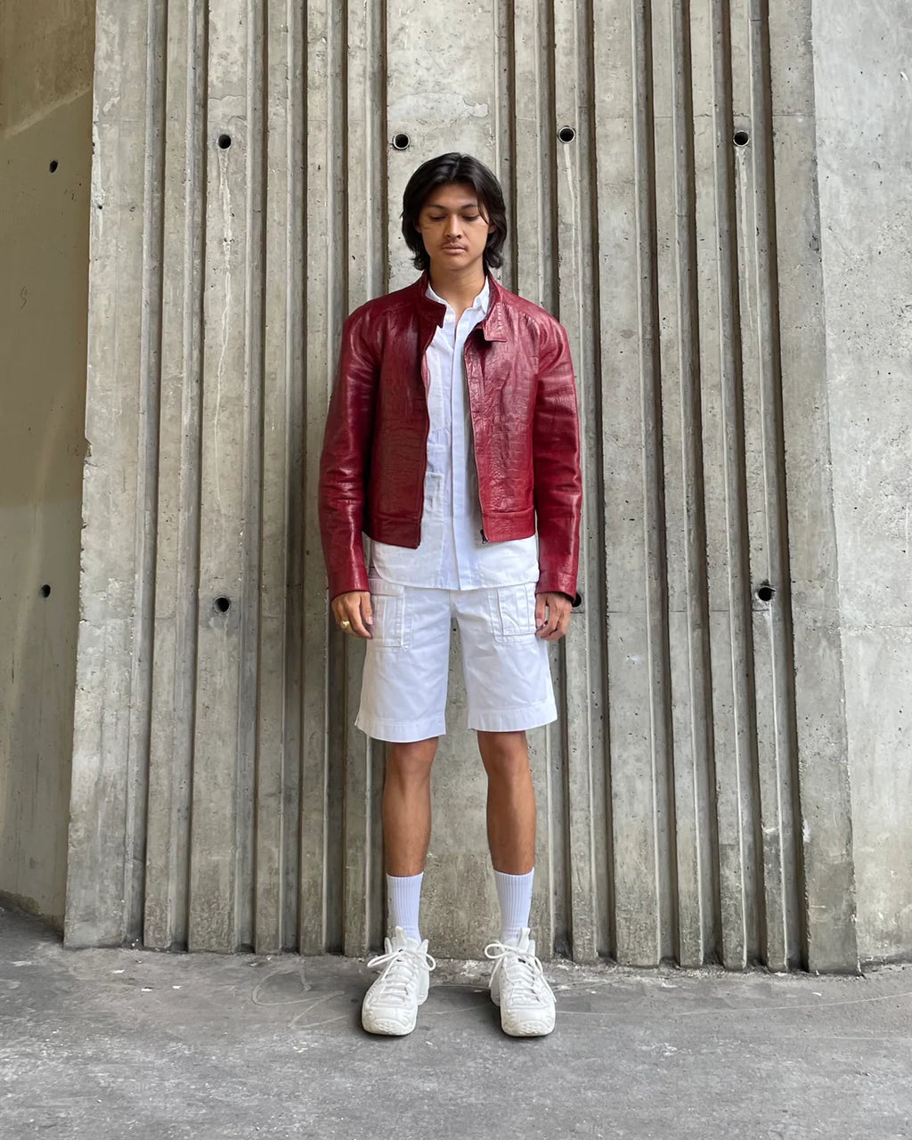 2000s Dolce & Gabbana Cargo White Short