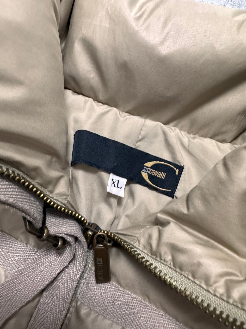 1990s Roberto Cavalli Parachute Bondage Puffer Jacket