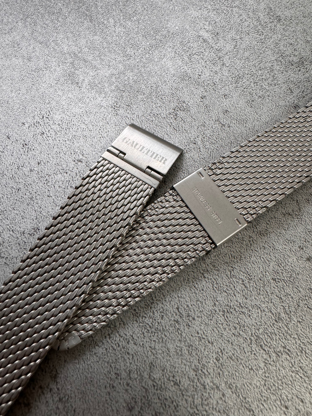 2000s Jean Paul Gaultier Numerology White Tank Watch