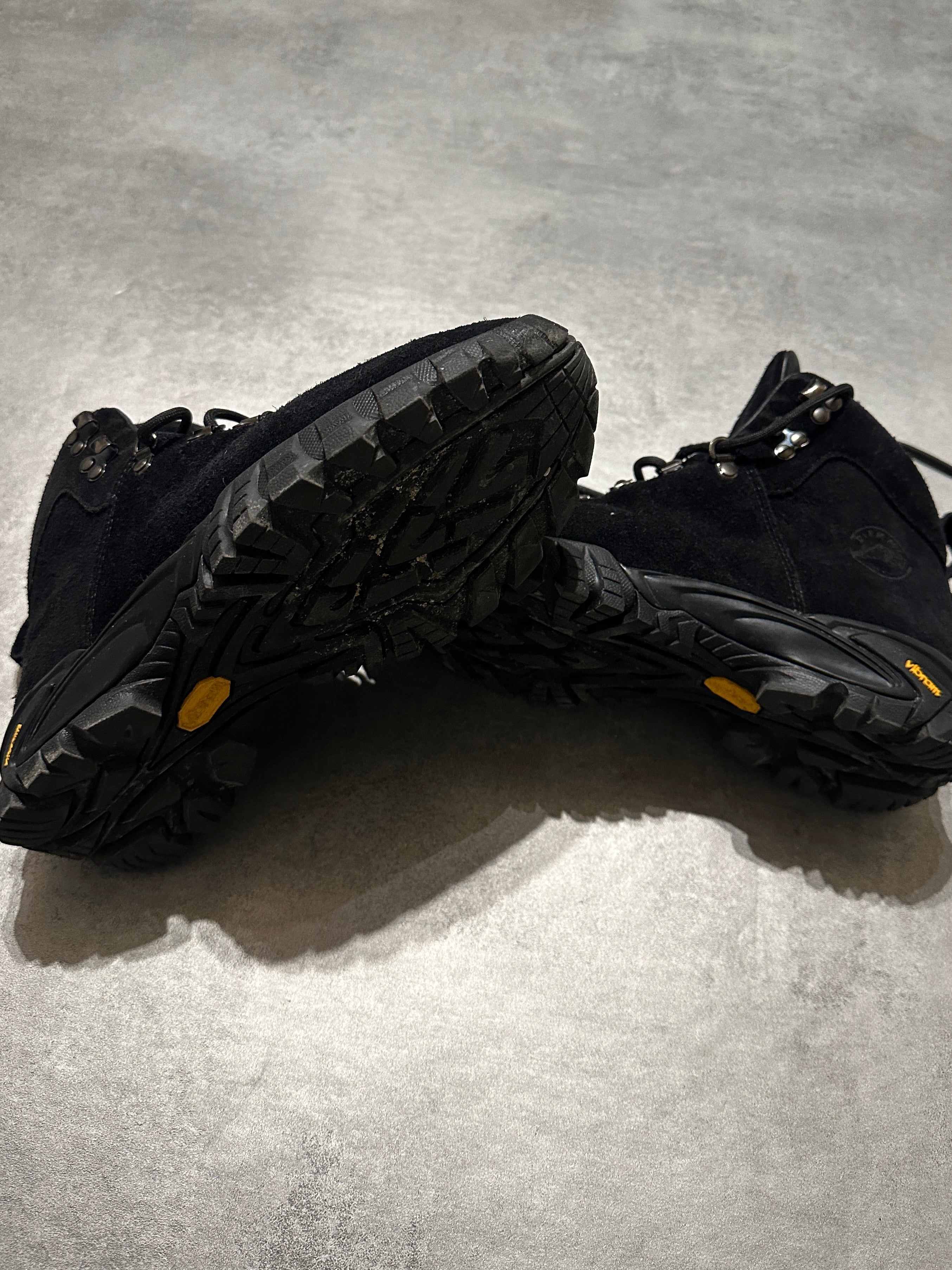 Diemme Suede Leather Vibram Black Hiking Boots