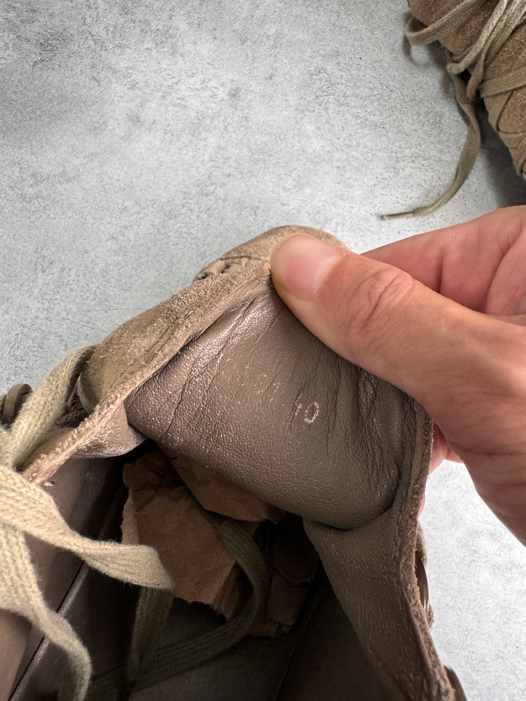 Balenciaga Arena High Brown Suede Leather Sneakers