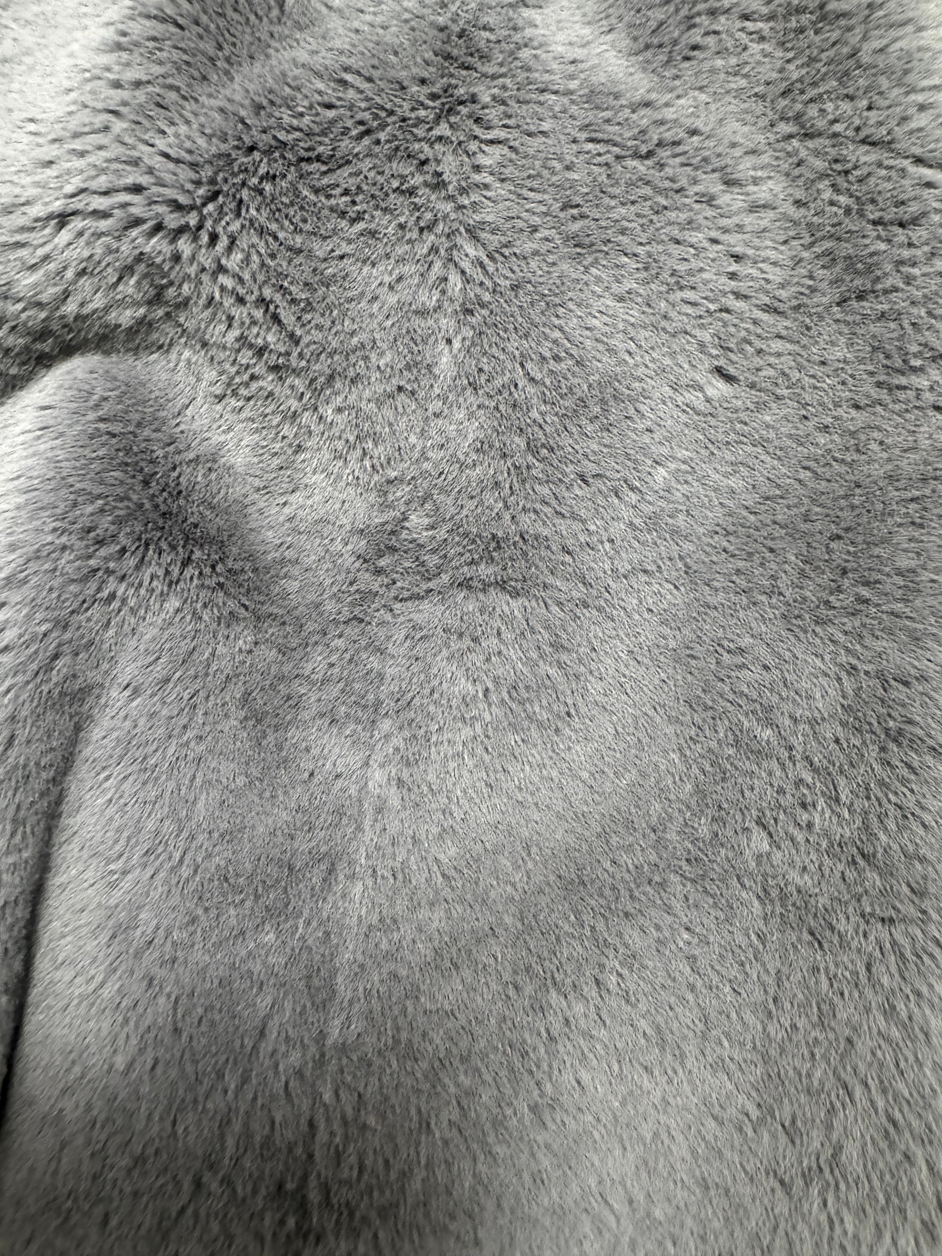 AW2012 Giorgio Armani Dark Polar Fur Cropped Jacket