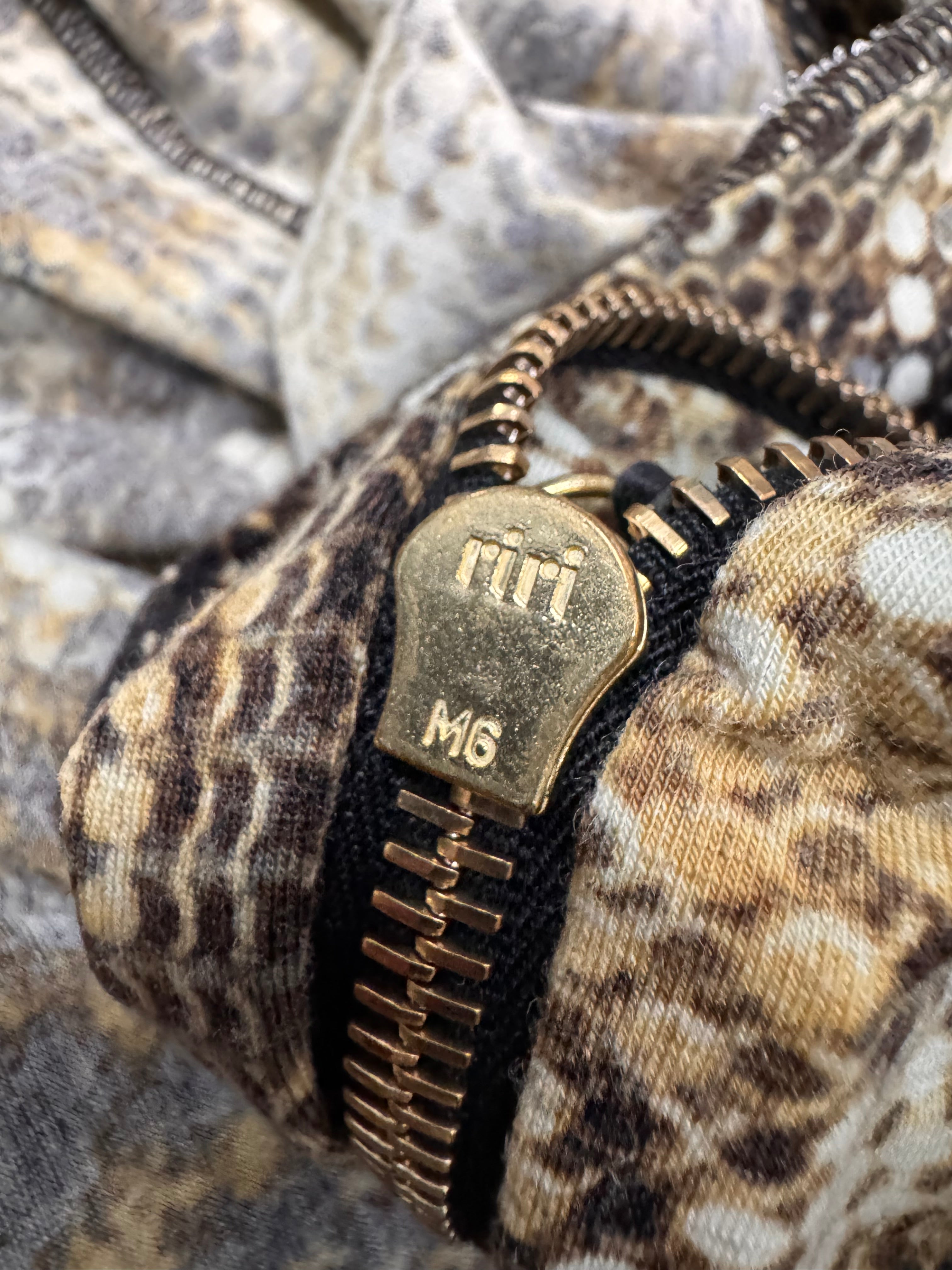 AW2000 Roberto Cavalli Jaguar Print Zip-Up