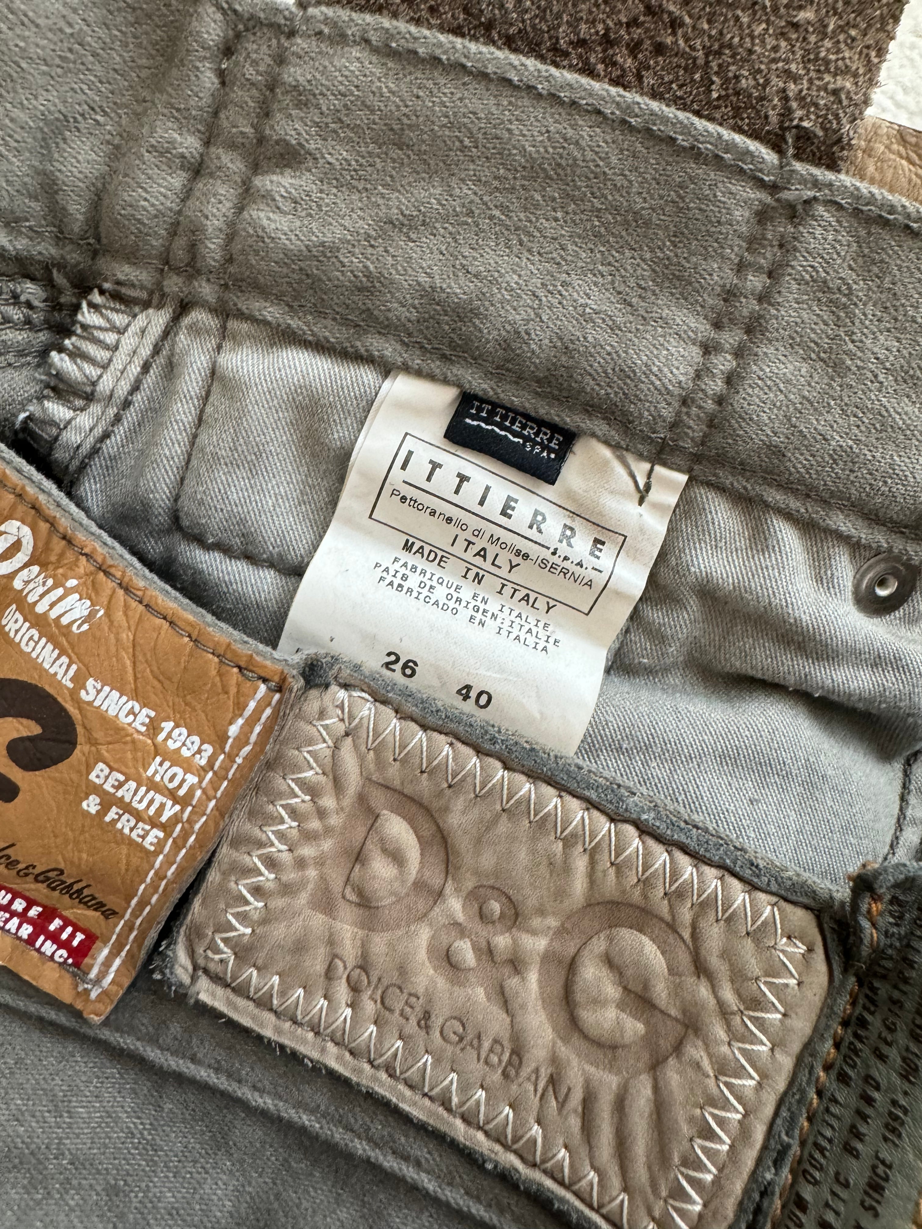 AW03 Dolce & Gabbana 10 Tags Pants