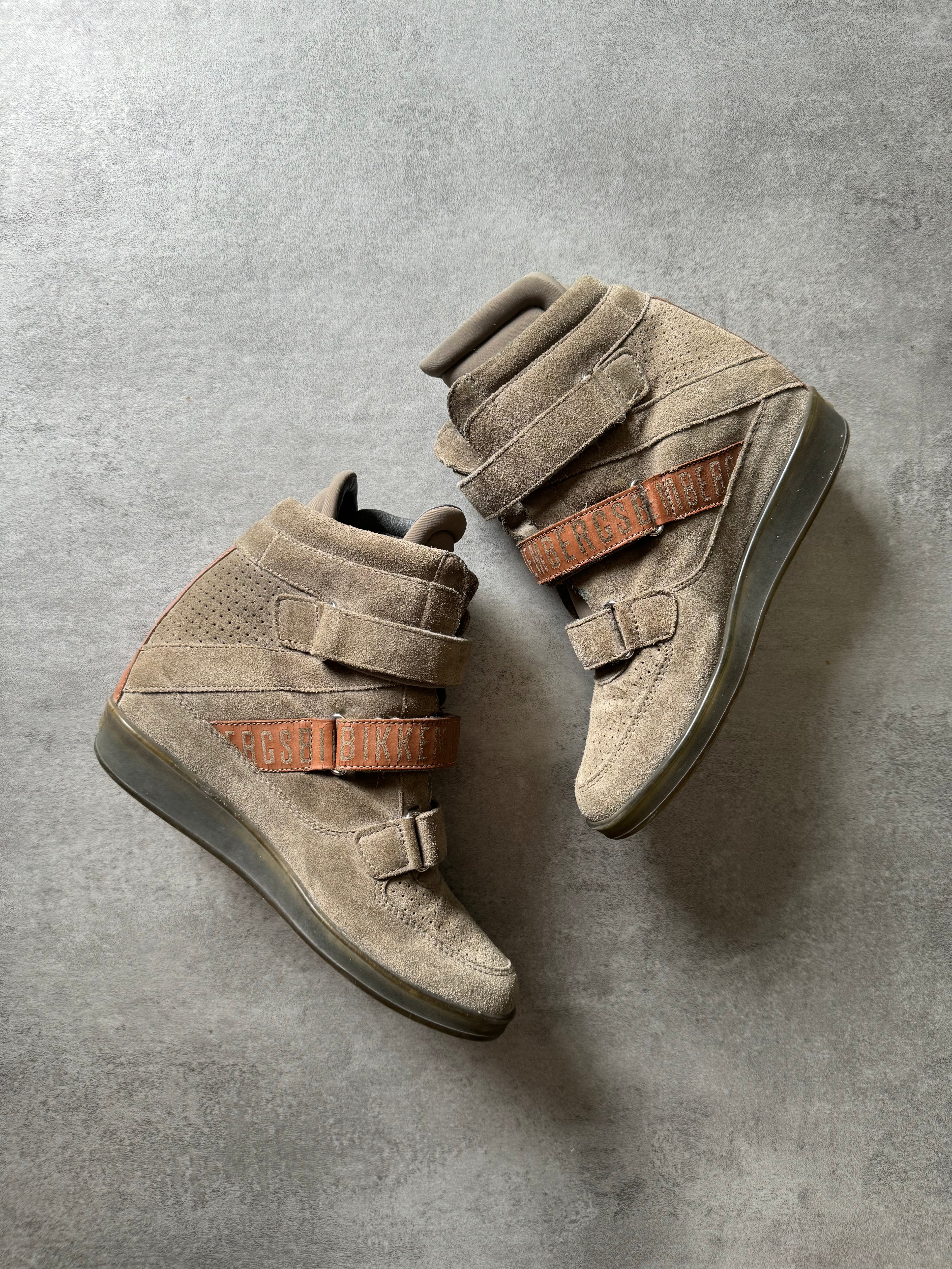 Dirk Bikkembergs Olive Scratch Heels (38) - 2