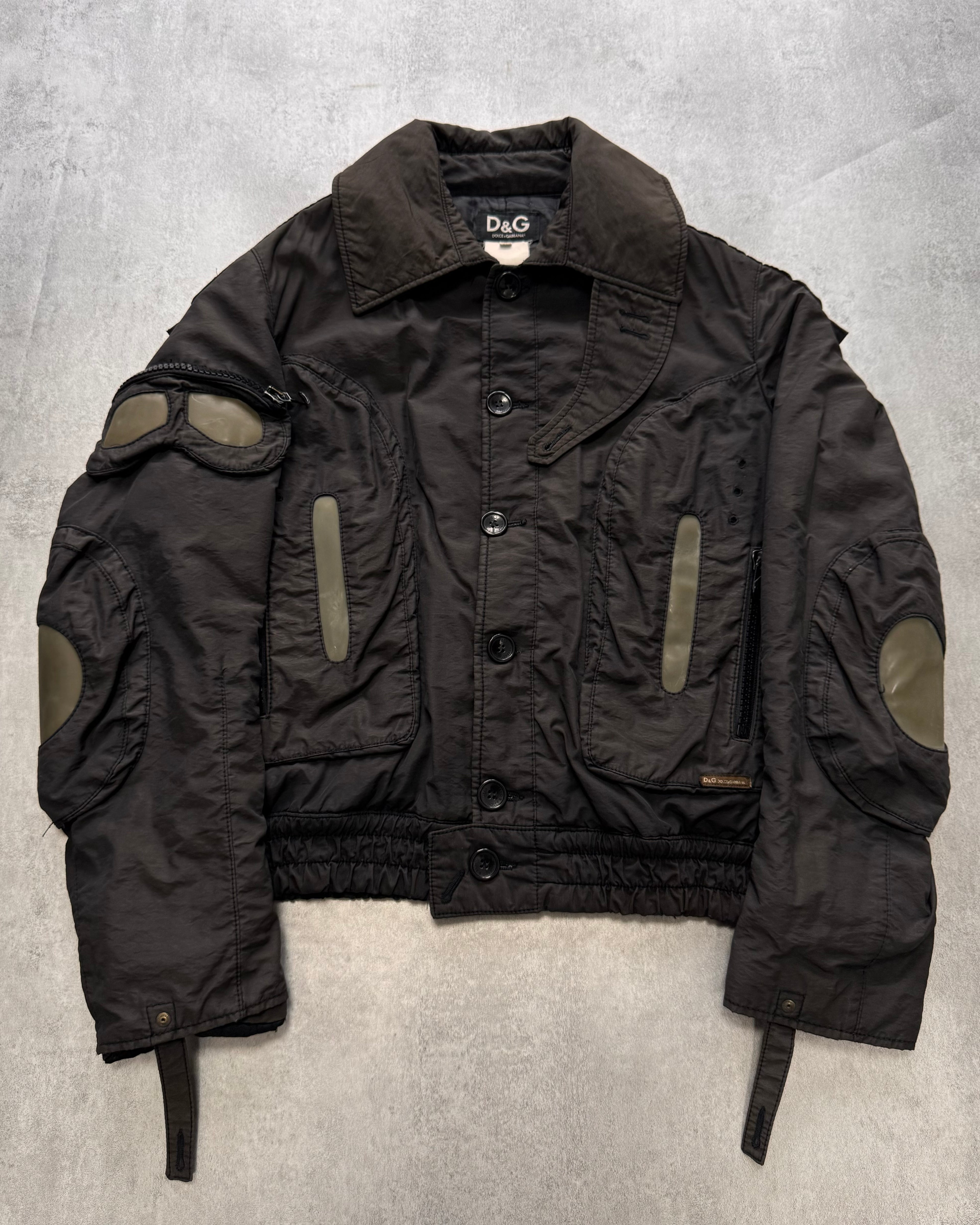 AW2004 Dolce & Gabbana Google Aviator Bomber Jacket