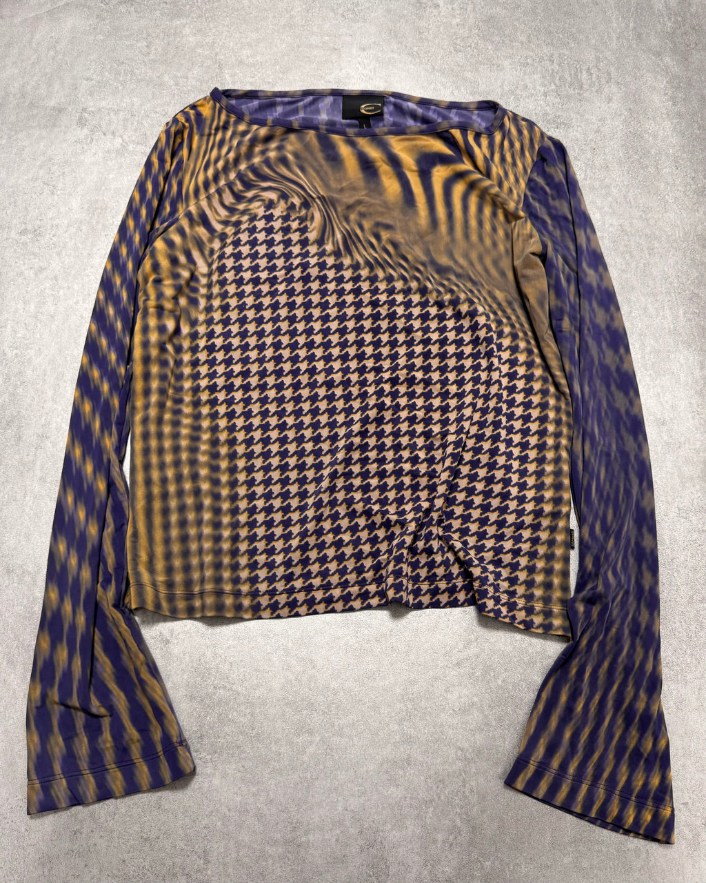 SS2001 Cavalli Psycho Pixel Vision Longsleeves