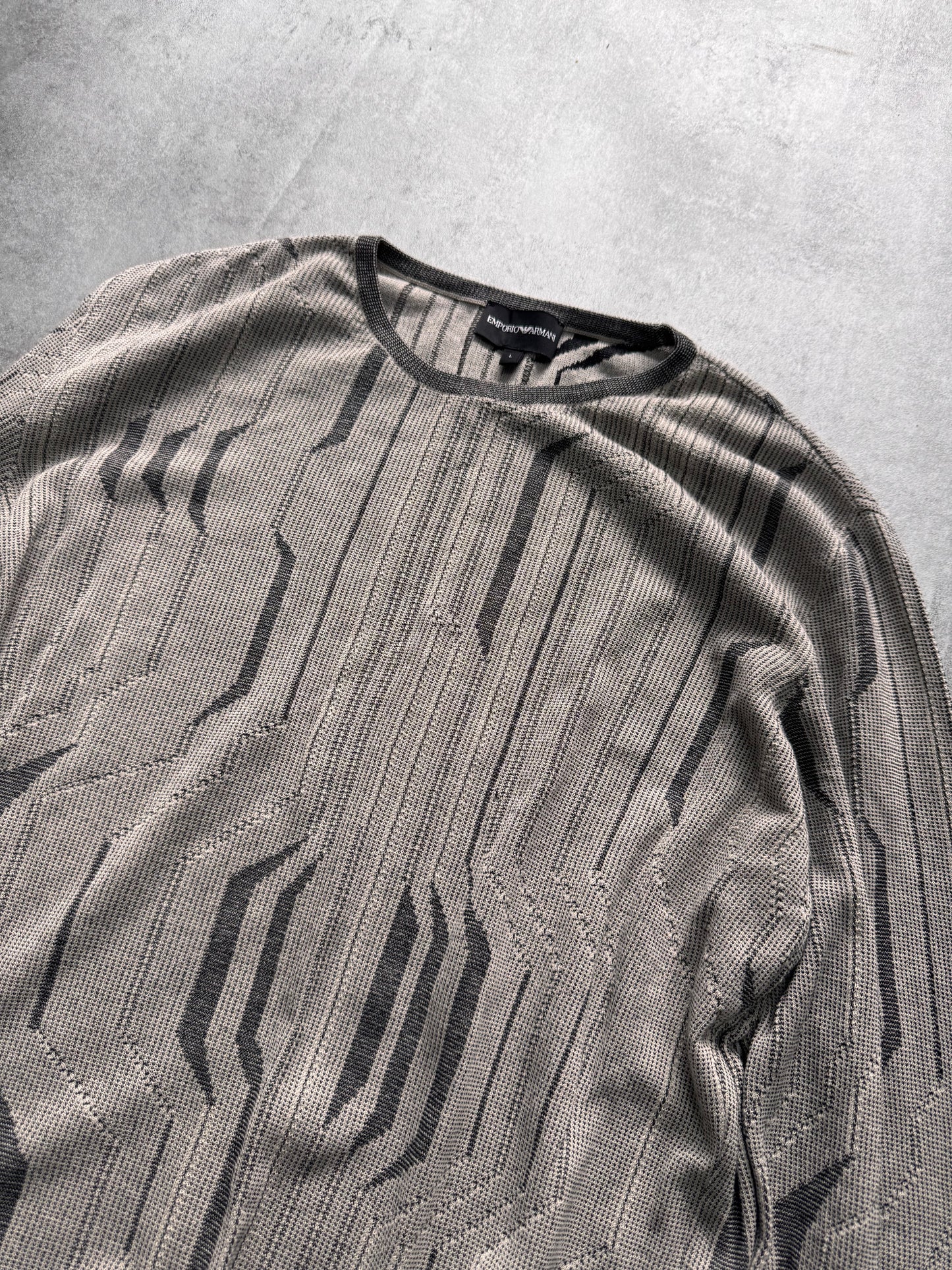 Emporio Armani Cyborg Grey Sweater (L)