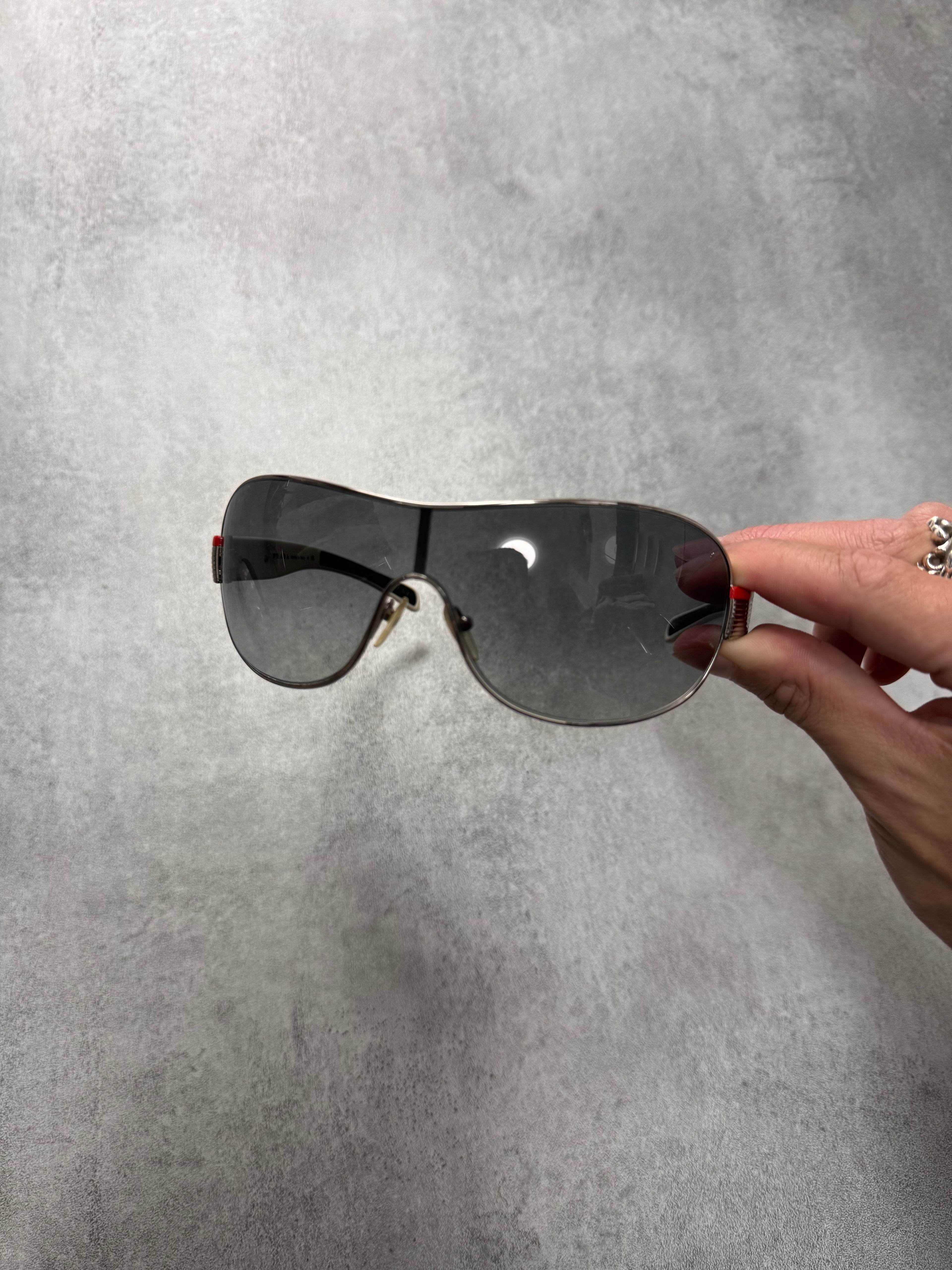 2000s Prada Sport Astro Aviator Sunglasses