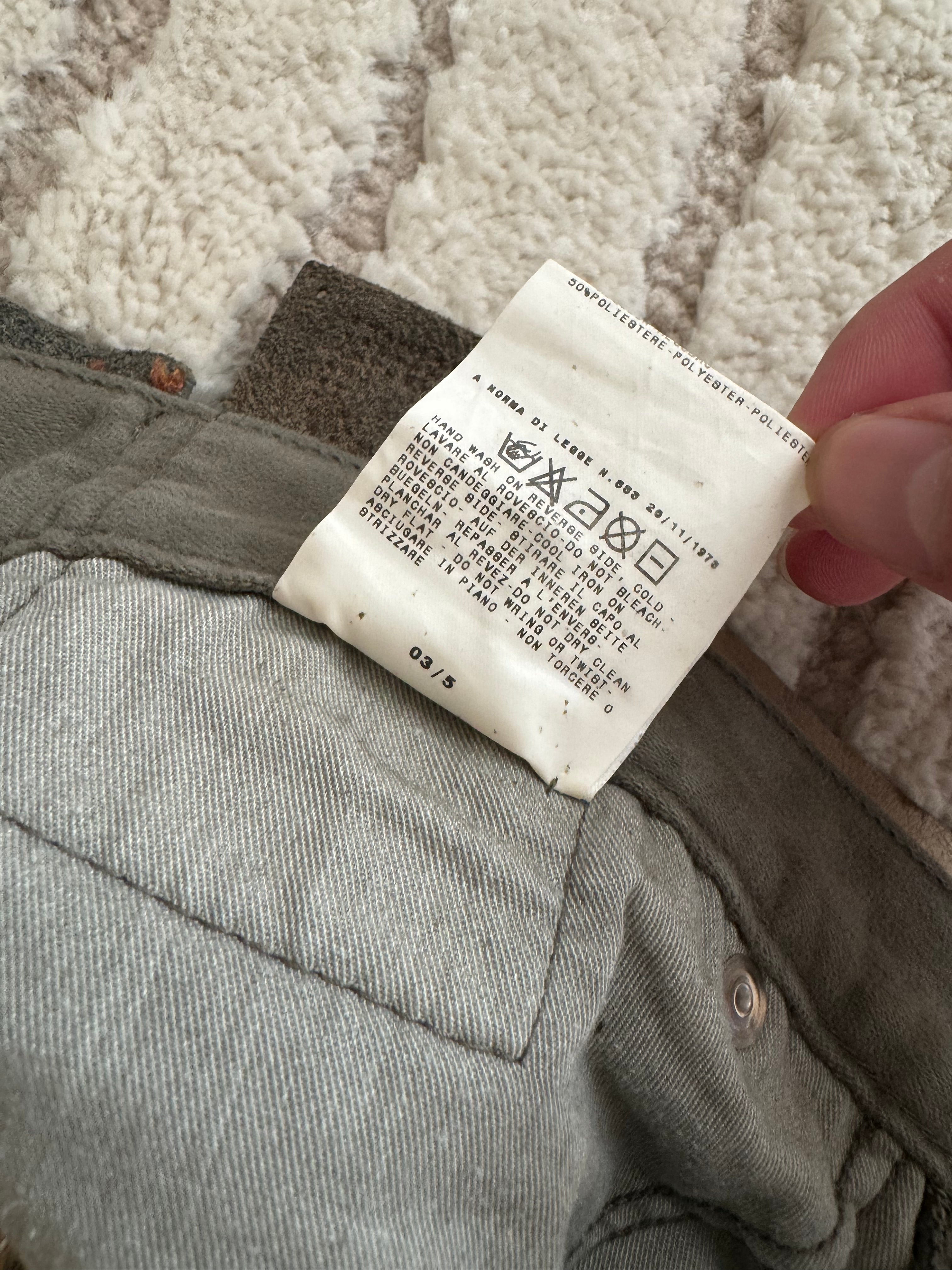 AW03 Dolce & Gabbana 10 Tags Pants