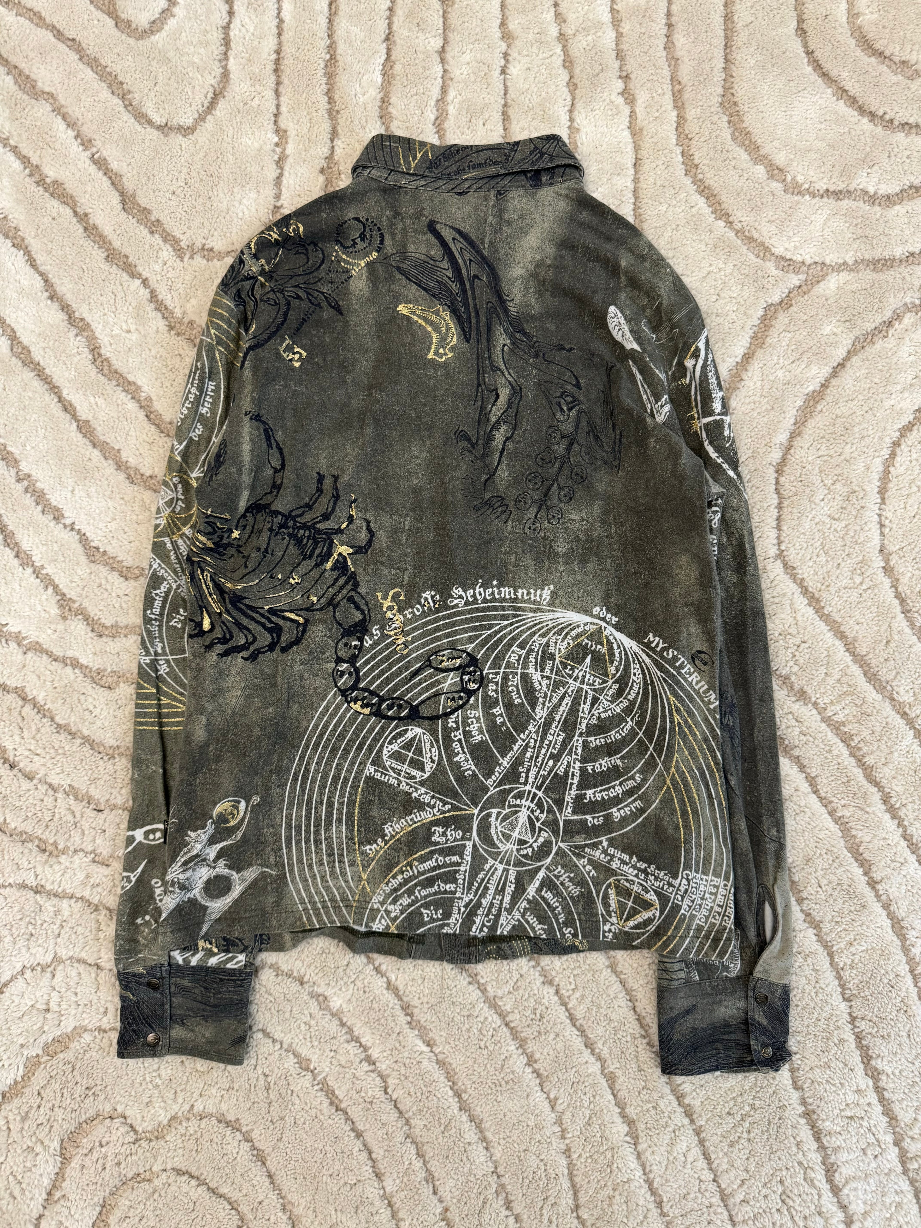AW2003 Cavalli Astrology Resurrection Shirt (M)
