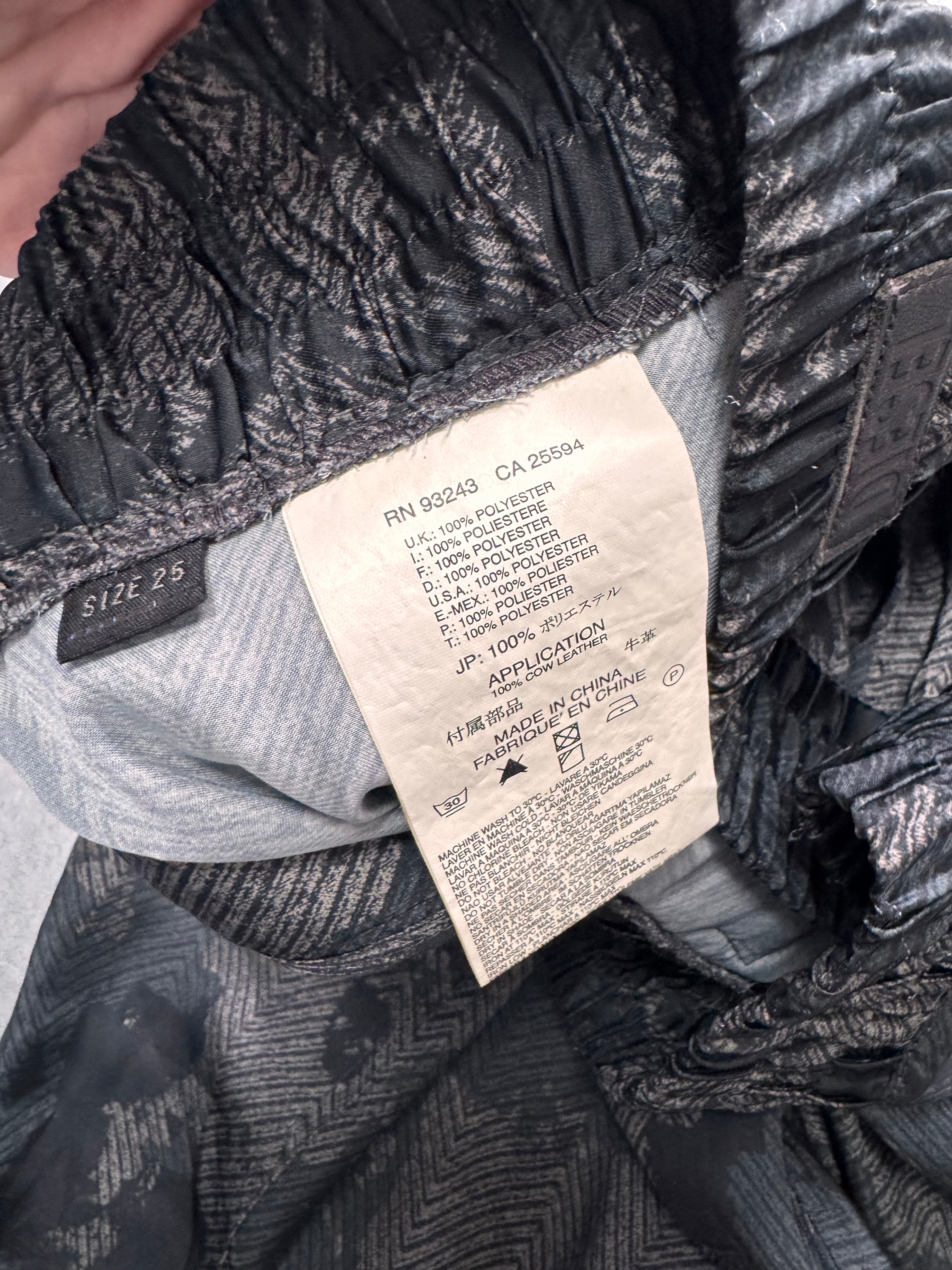 2000s Diesel Dark Grey Camo Pants