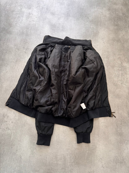 AW2005 Cavalli Cargo Gun Black Utility Bomber Jacket (M/L)