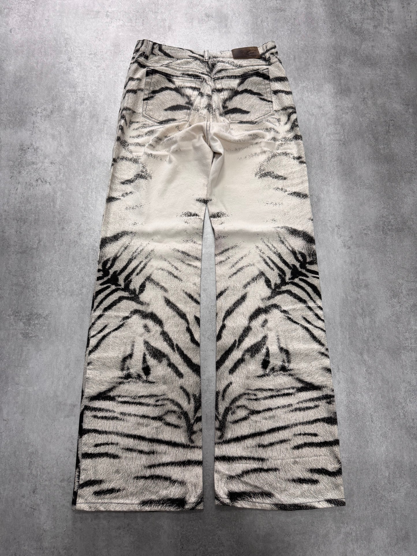 SS2002 Cavalli Zebra Savage Pants (S)