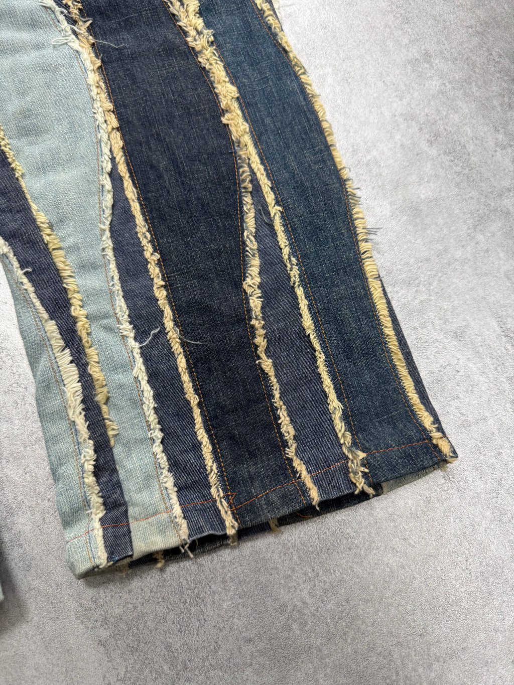 2000s Moschino Layered Faded Denim Jacket & Jeans Set