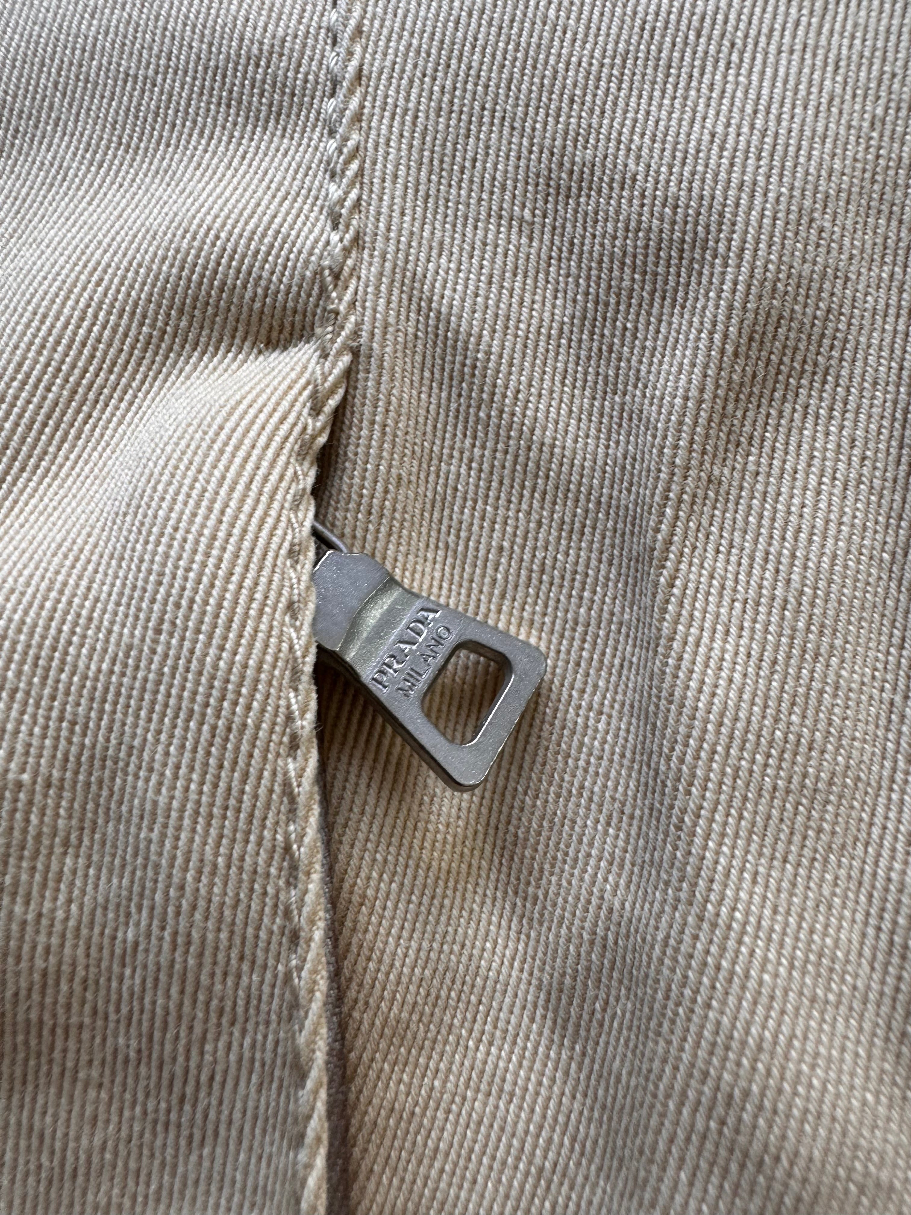 Prada Racer Beige Jacket (XS/S)