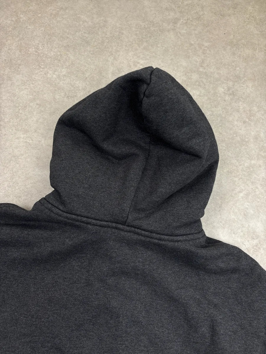 AW2024 Balenciaga Grey Extra Sleeve Oversized Zip-Up Hoodie ACOlgUKZ 9