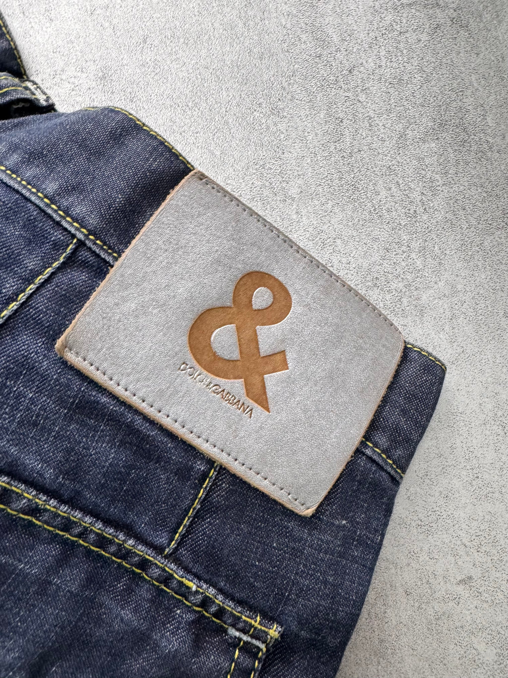 2000s Dolce & Gabbana Biker Cargo Denim Jeans