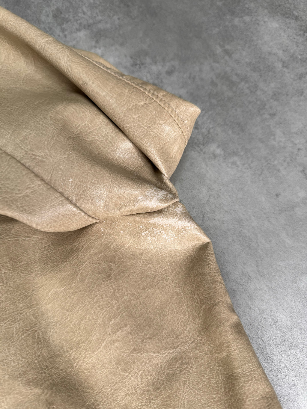 2000年代 アルマーニ ミニマリスト バイカー ジャケット (M)