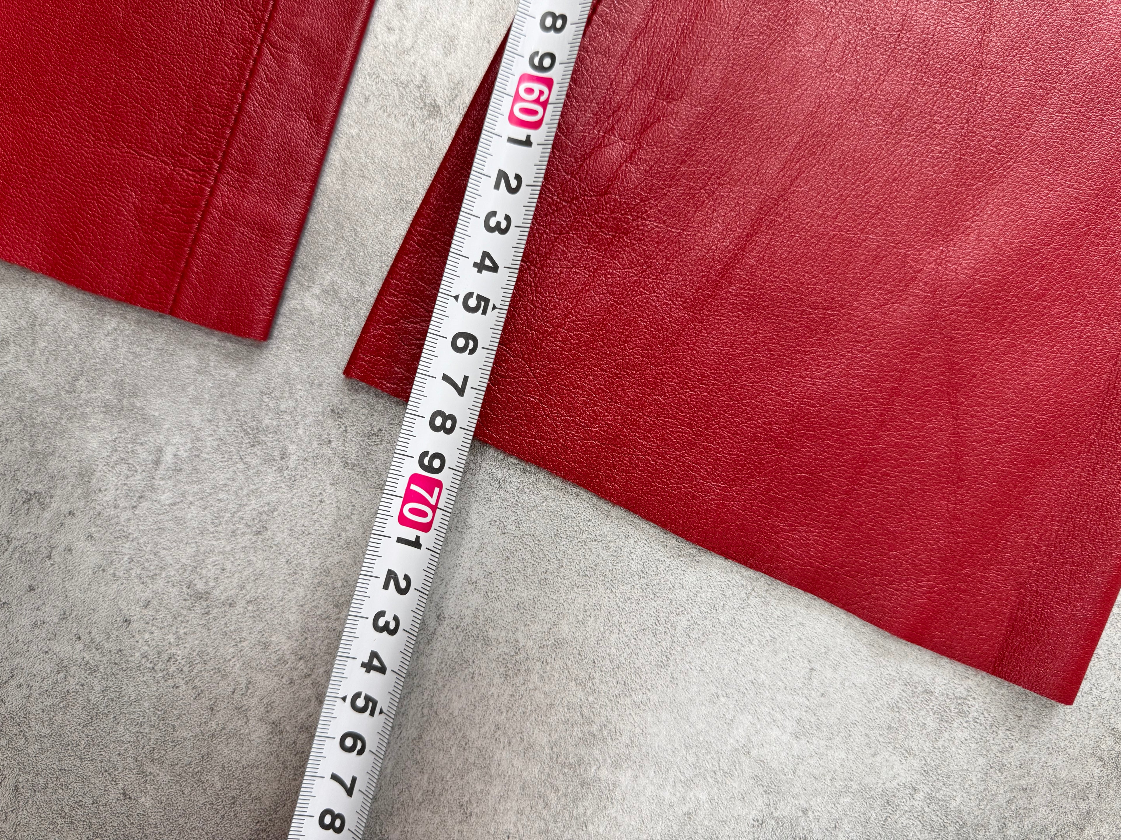 2000s Dolce & Gabbana Red Leather Pants