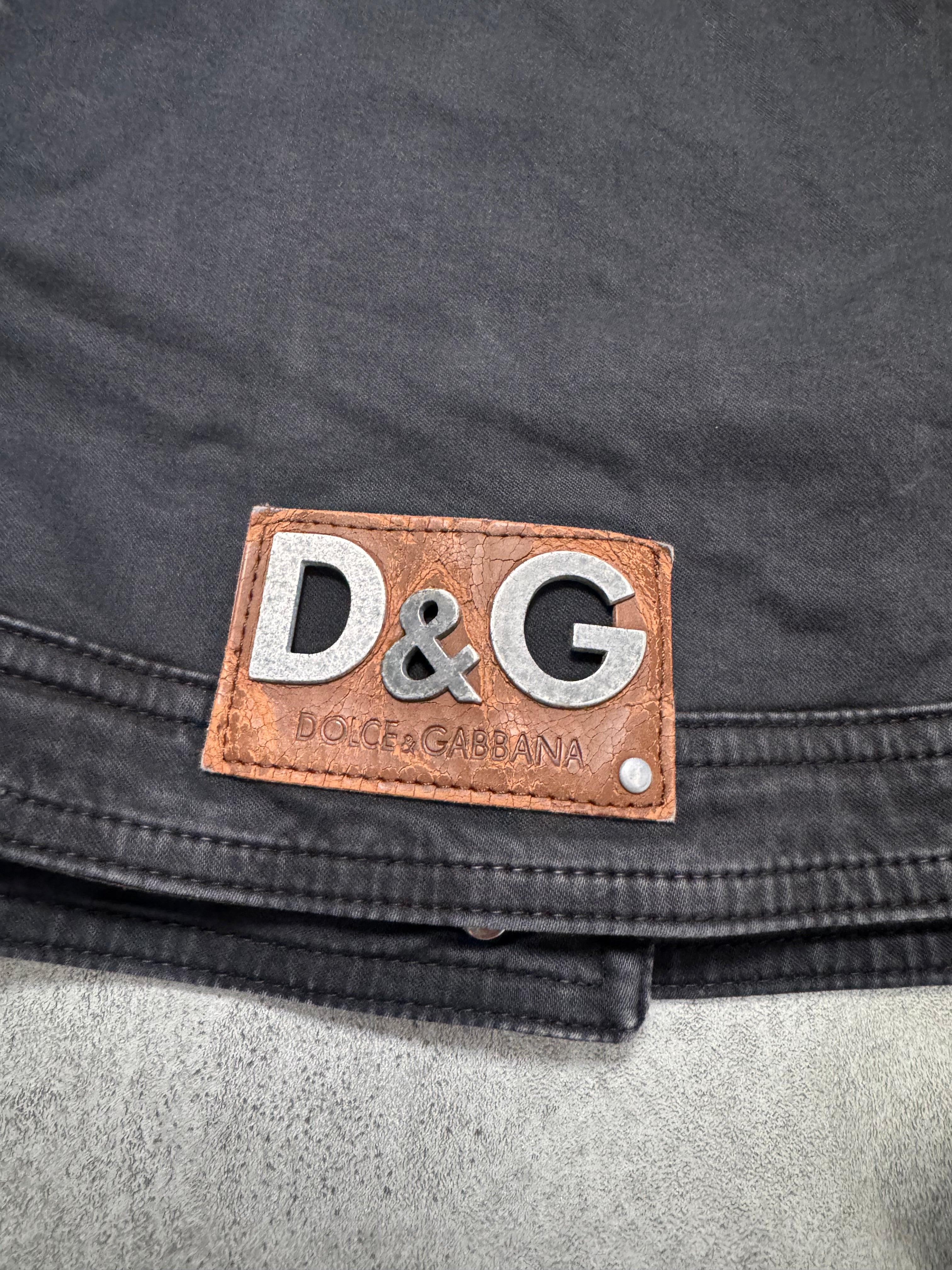 2000s Dolce & Gabbana Bondage Black Jacket