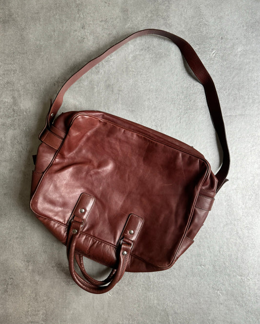 2006 Maison Margiela x HM Elegance Unzipped Leather Shoulder Bag (OS) - 1