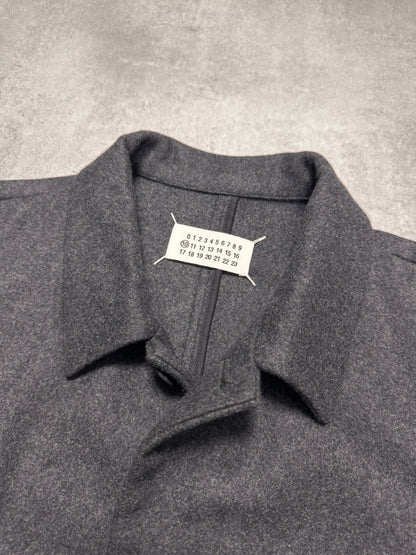 Maison Margiela Grey Wool Minimalist Jacket (M)