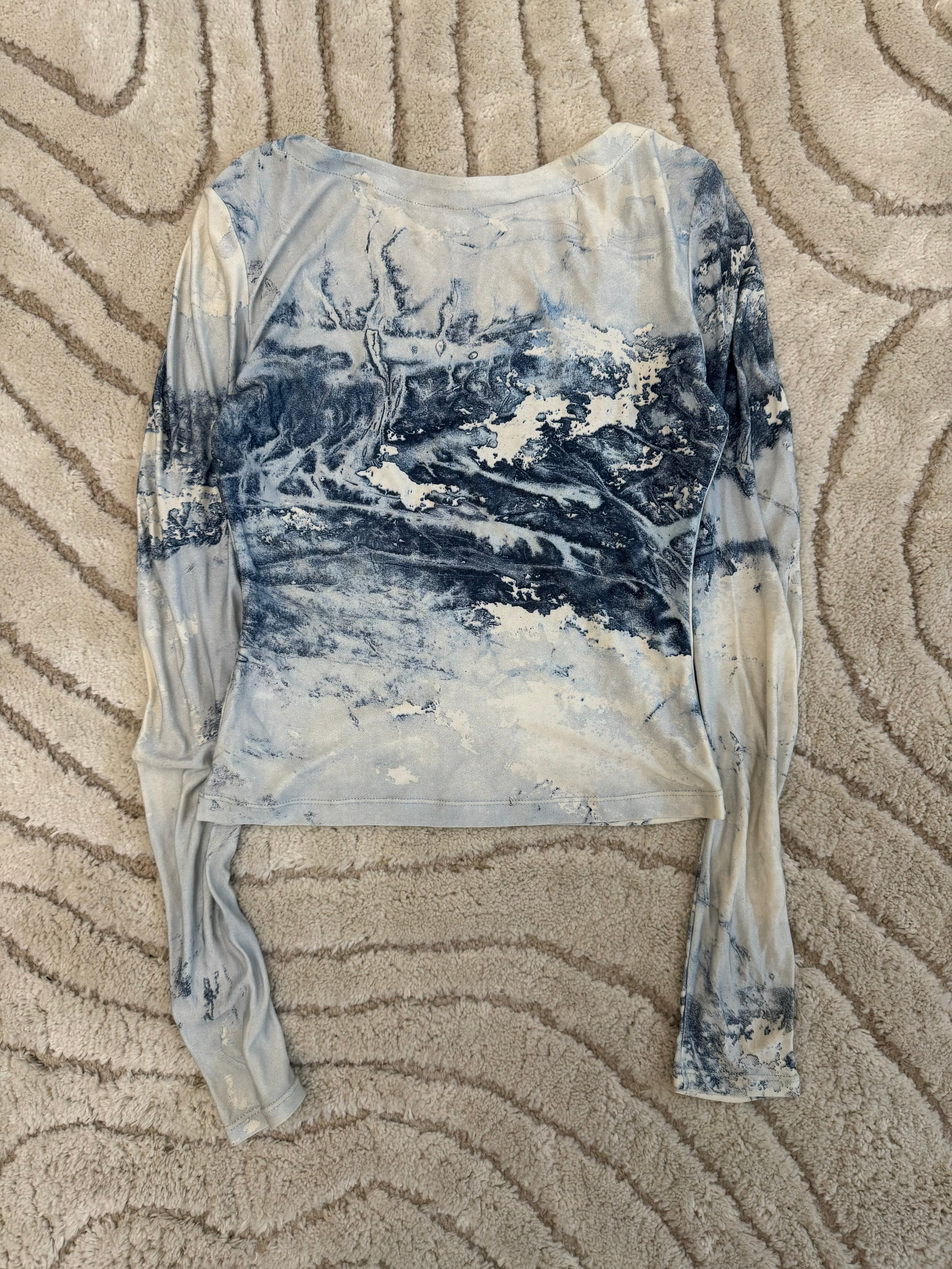 00s Cavalli アイスレイク メッシュ トップ (XS)