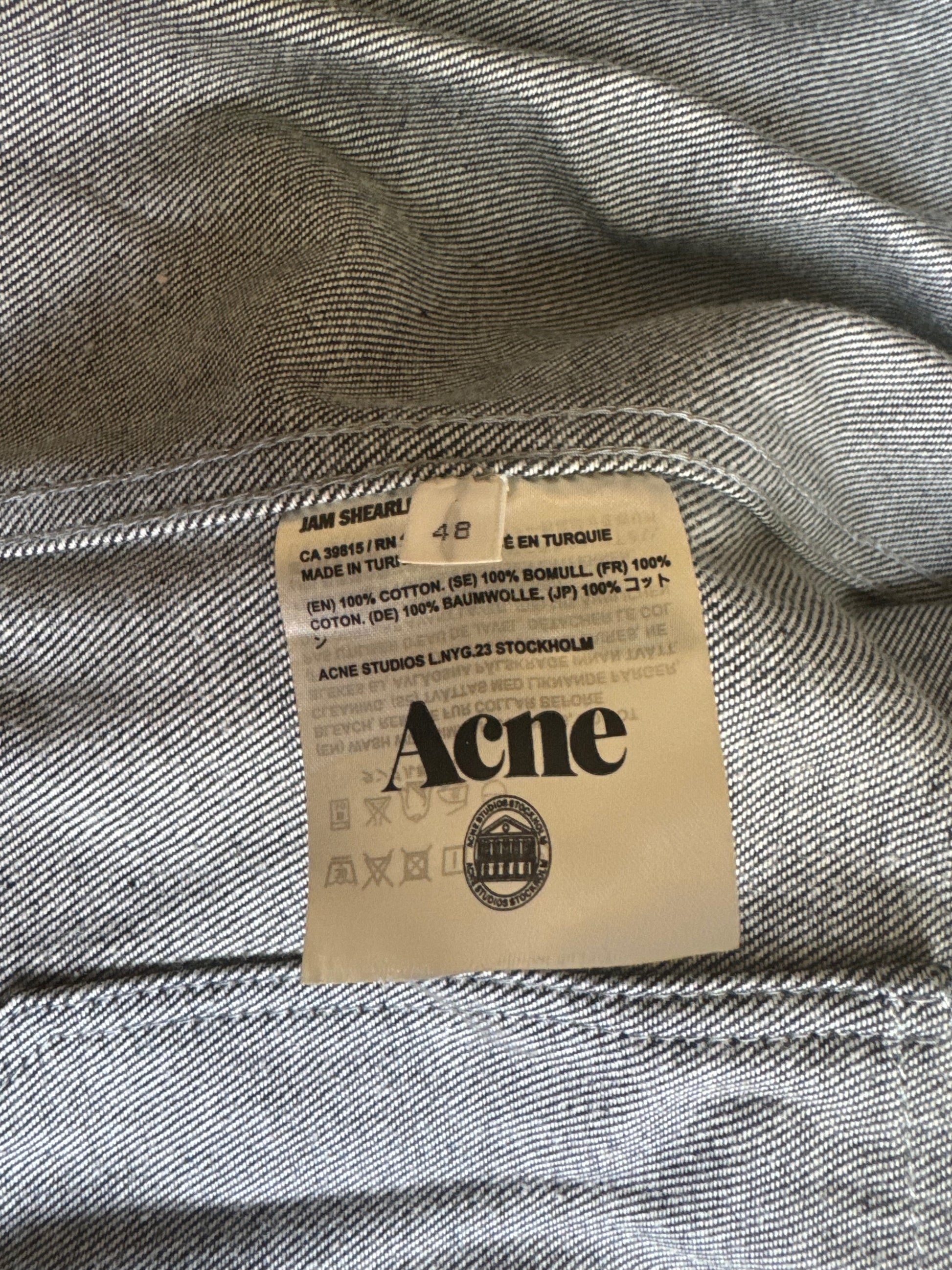 AW2015 Acne Studios Modern Brut Denim Jacket (M) - 5