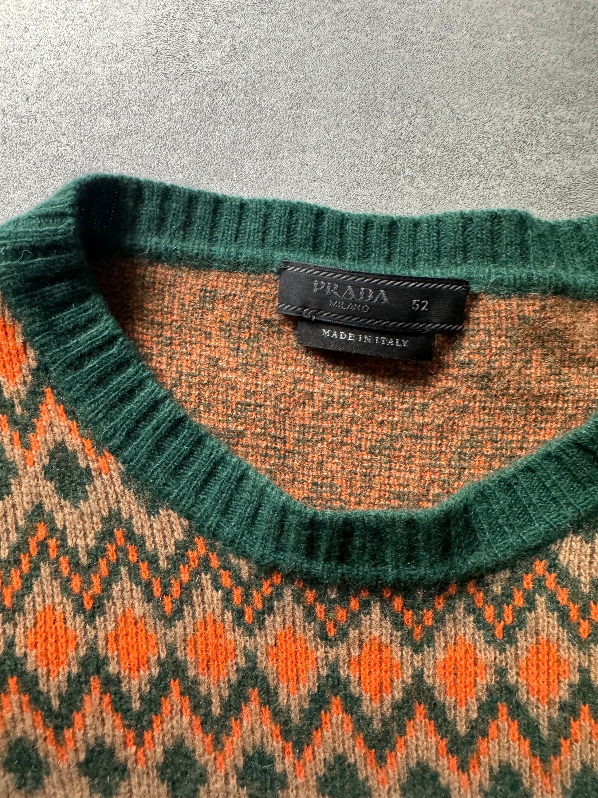 FW2018 Prada Cozy Knit Sweater (L) - 10