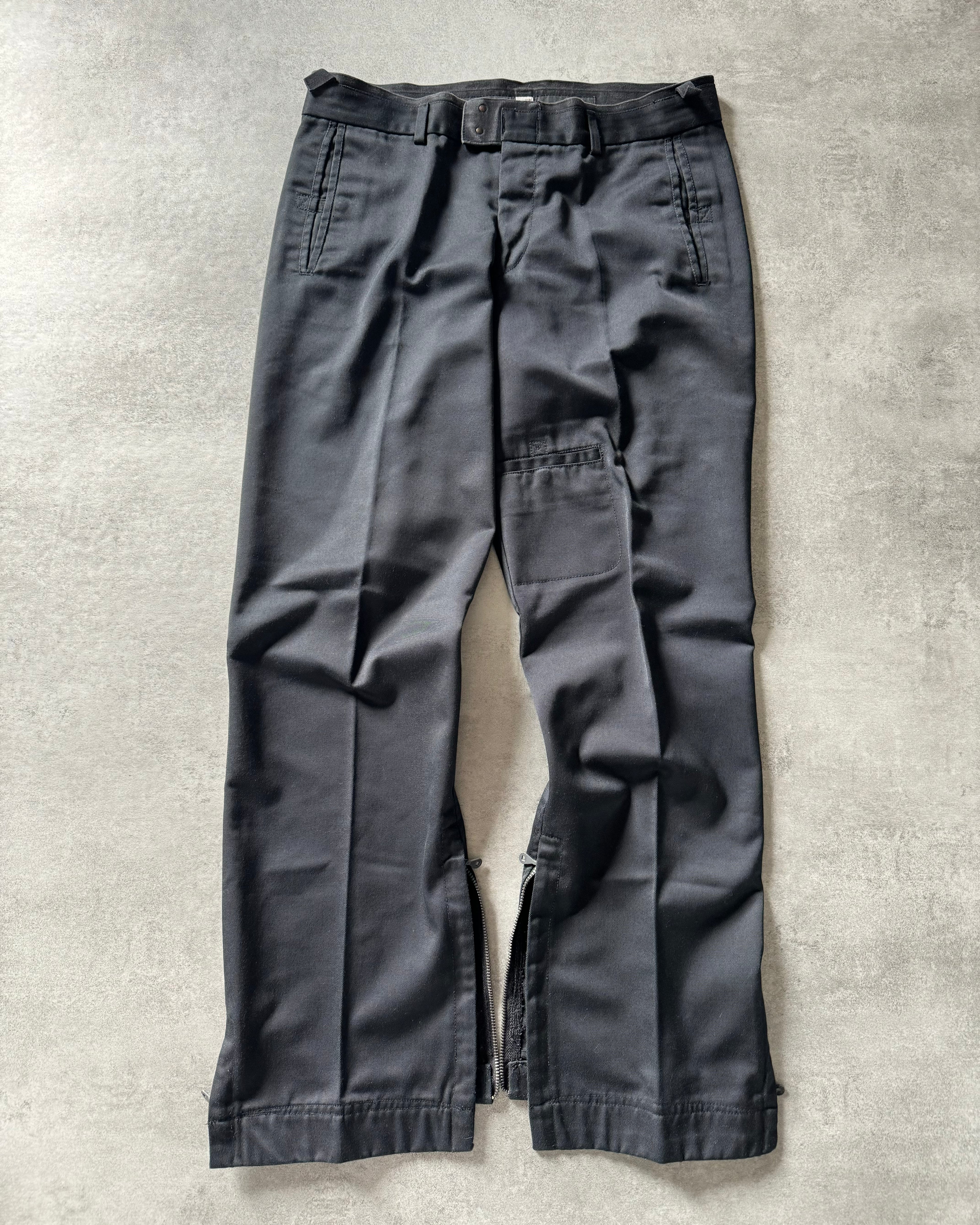 AW2008 Marithé + François Girbaud Destructured Elegant Tailored Pants (M) - 1