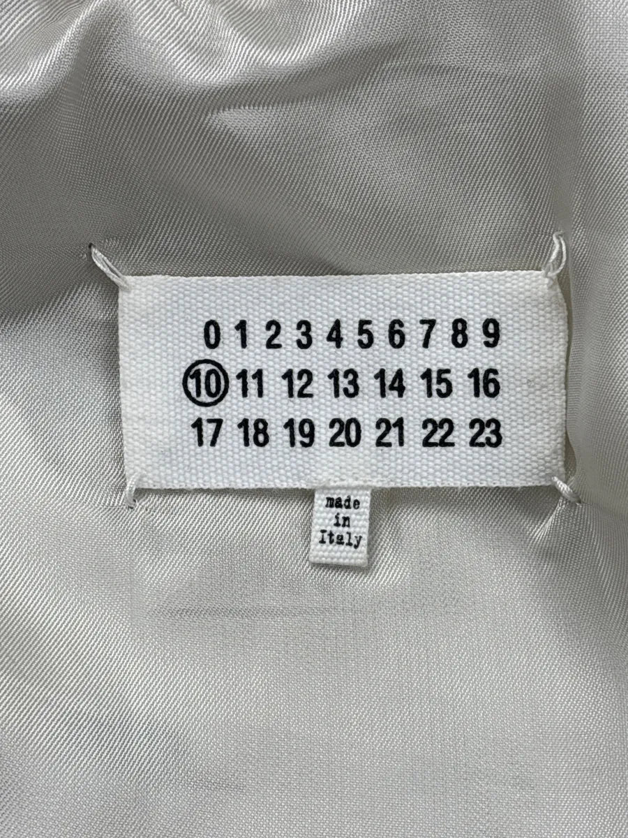 SS2017 Maison Margiela White Satin Hunting Fox Bomber Jacket AUVPbwGR 13