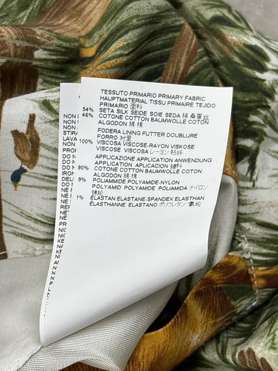 SS2017 Maison Margiela White Satin Hunting Fox Bomber Jacket AUVPbwGR 16