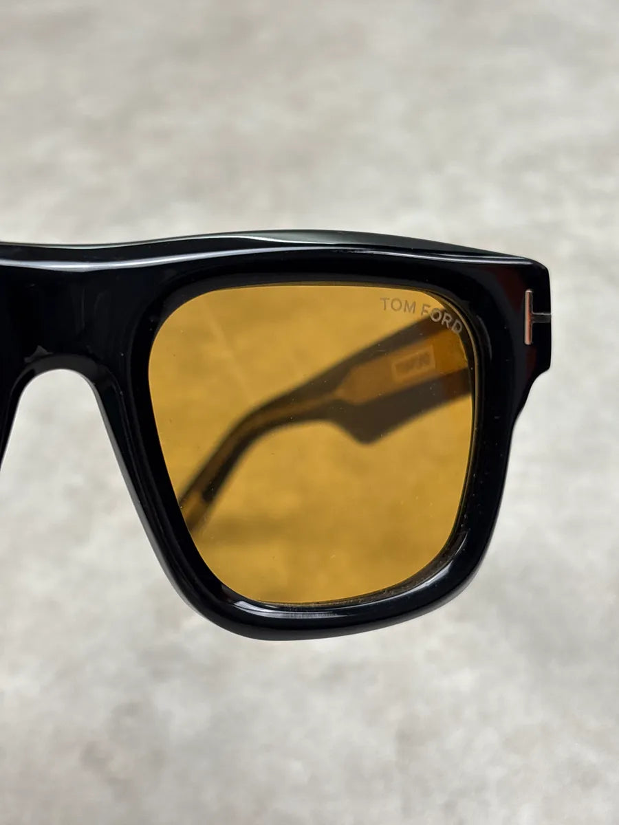 Tom Ford Black Acetate Oversized Square Sunglasses AdwwVqgf 14