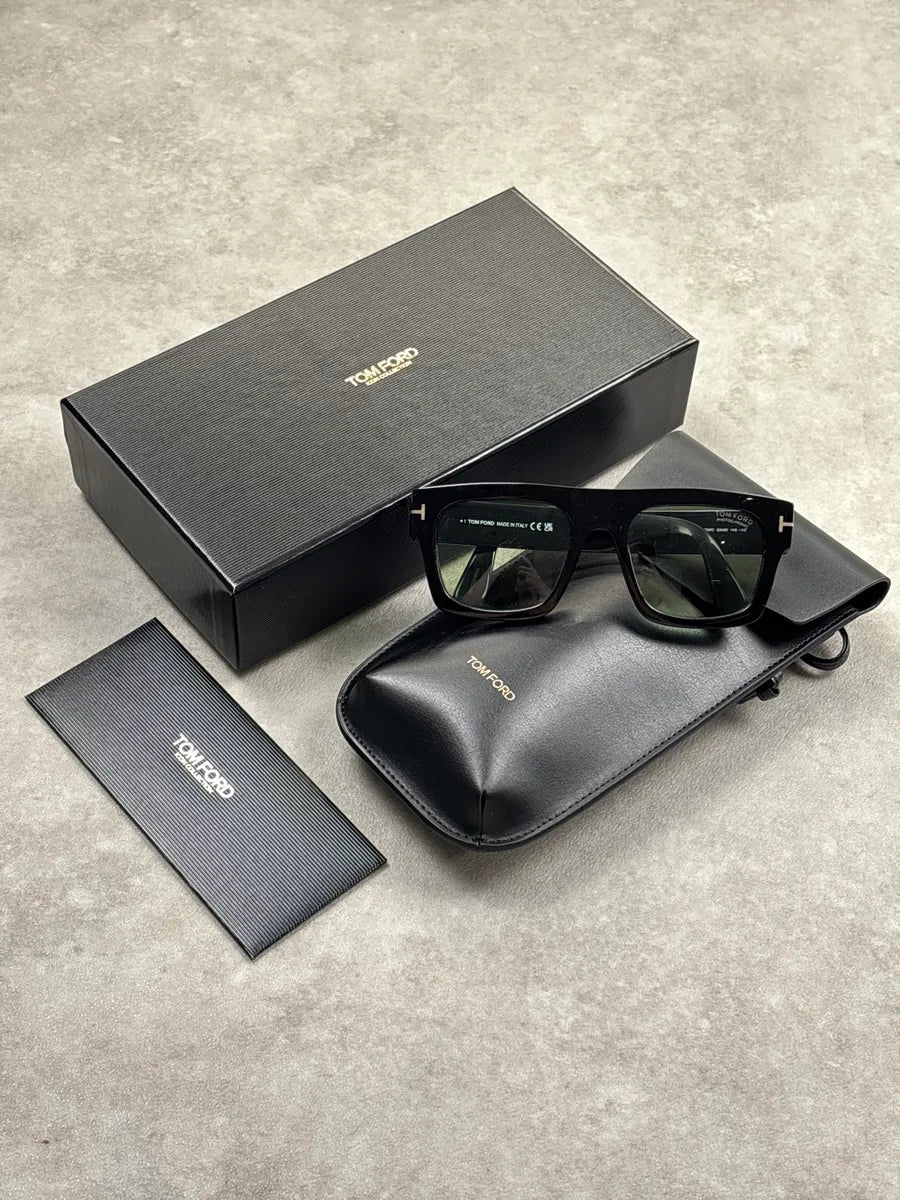 Tom Ford Black Acetate Photochromic Sunglasses AjVDdzQn 3
